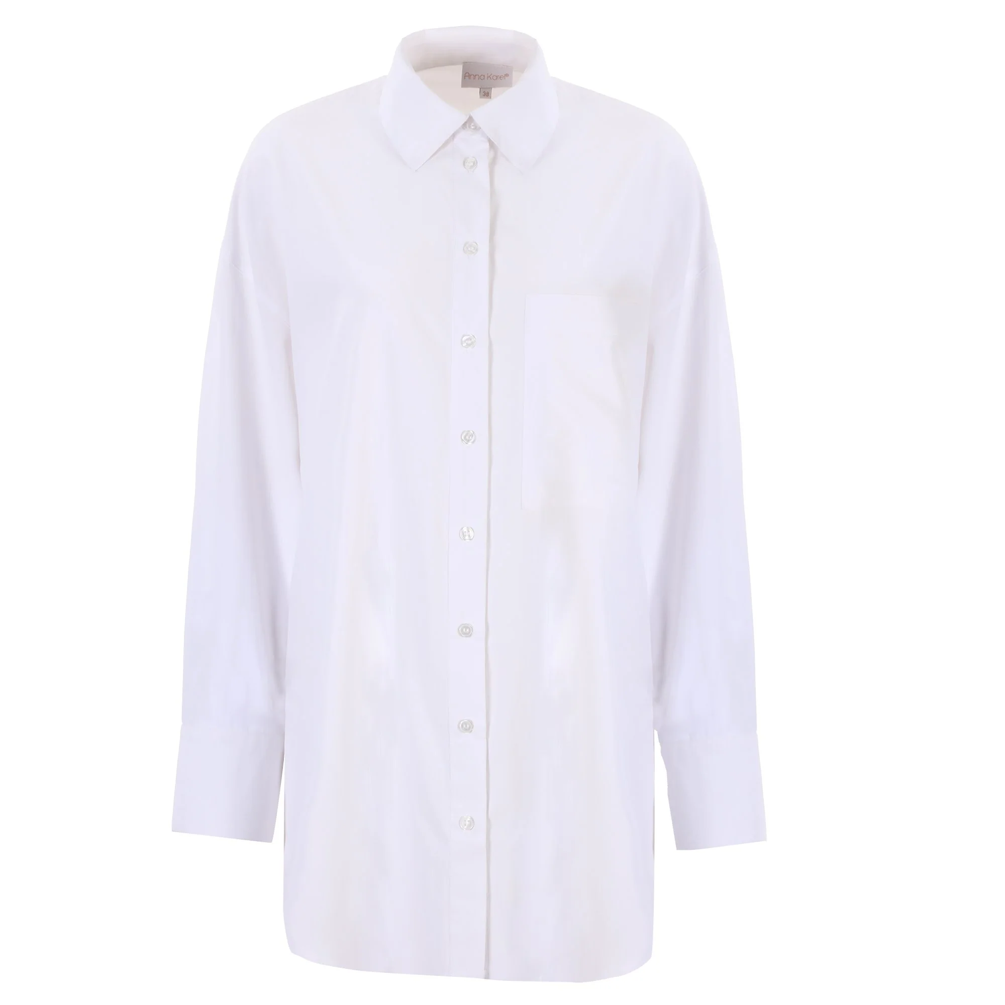 Chemise en popeline - Blanc