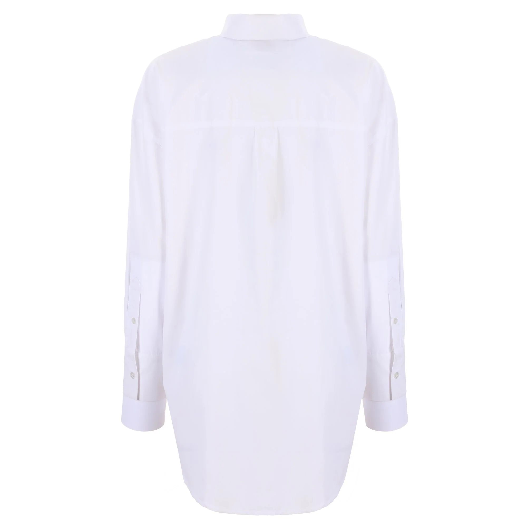 Chemise en popeline - Blanc - Image 2