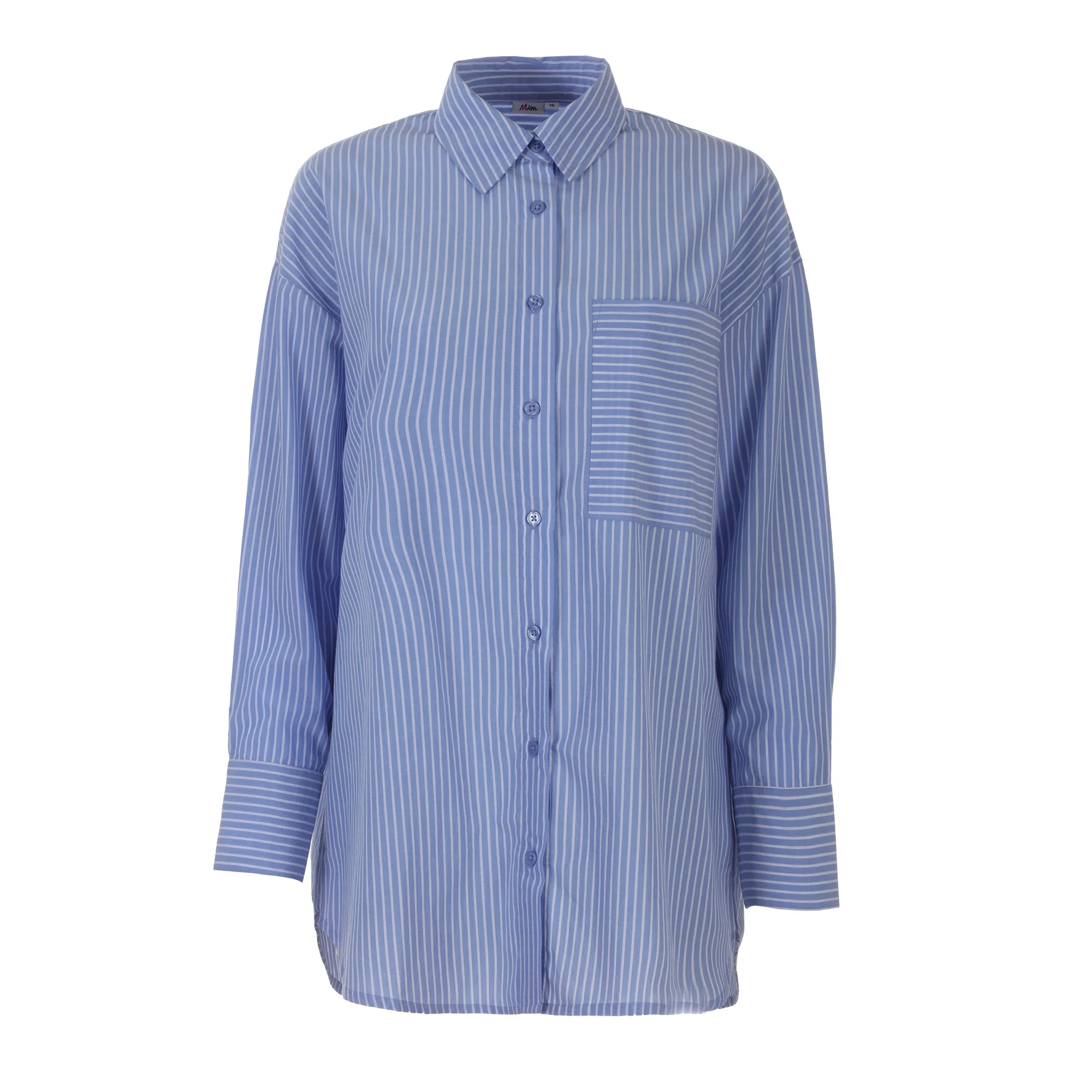 Chemise en popeline - Blanc - Image 5