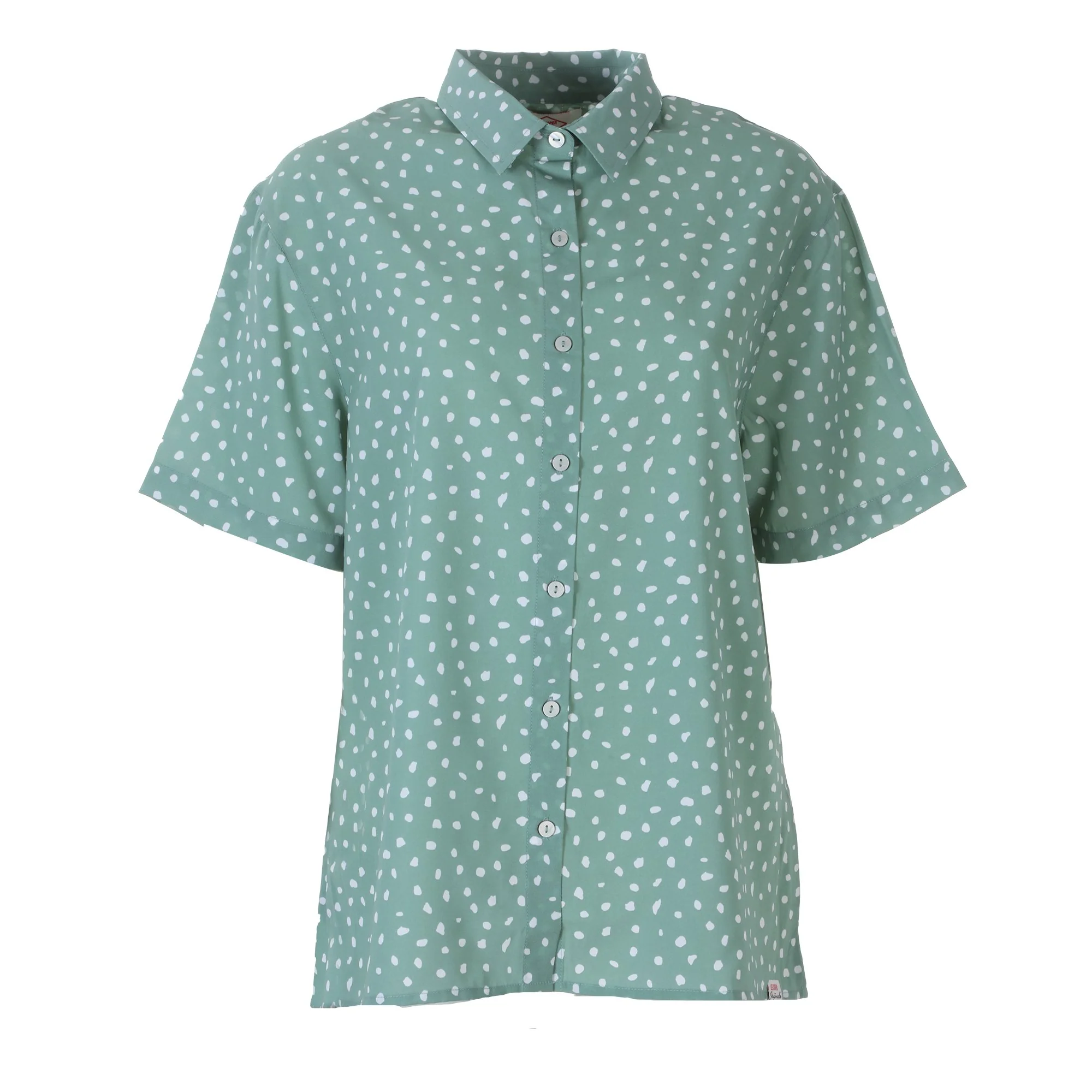Chemise fluide - Vert - Image 3