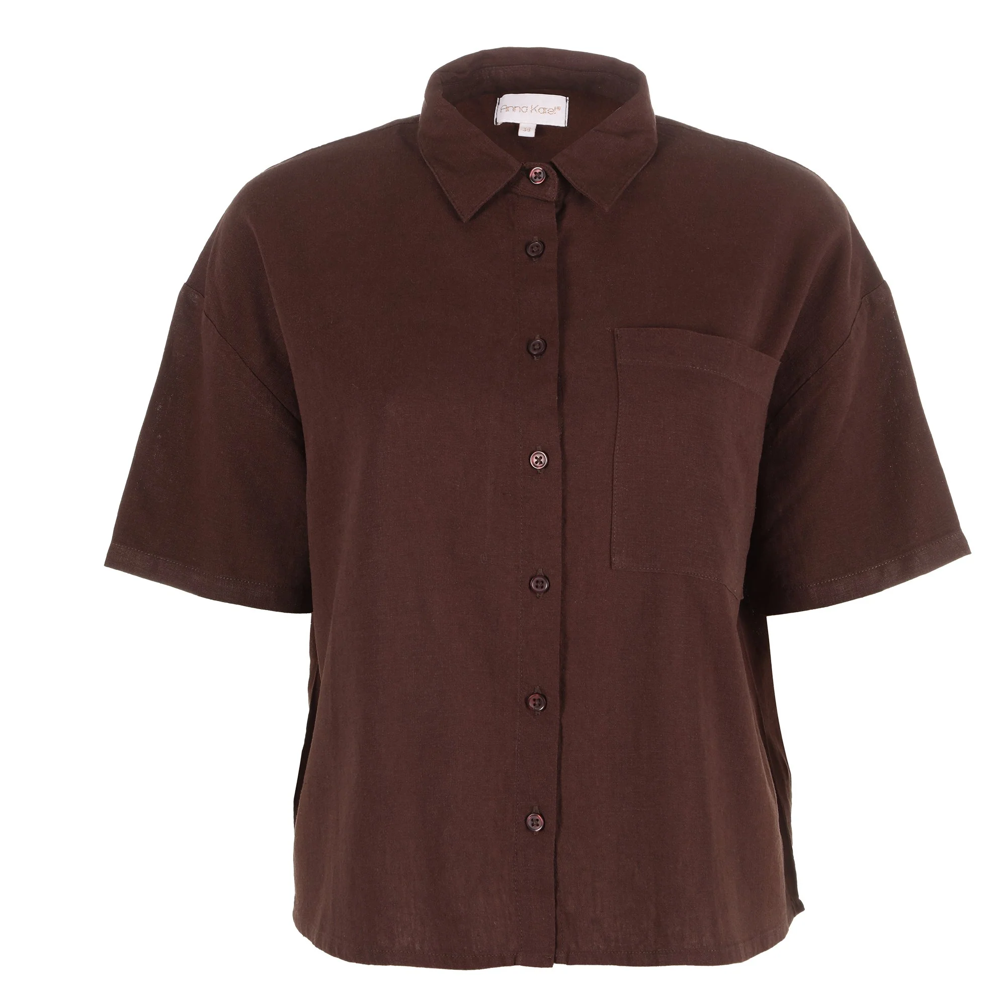 Chemise manche courte - Blanc - Image 3