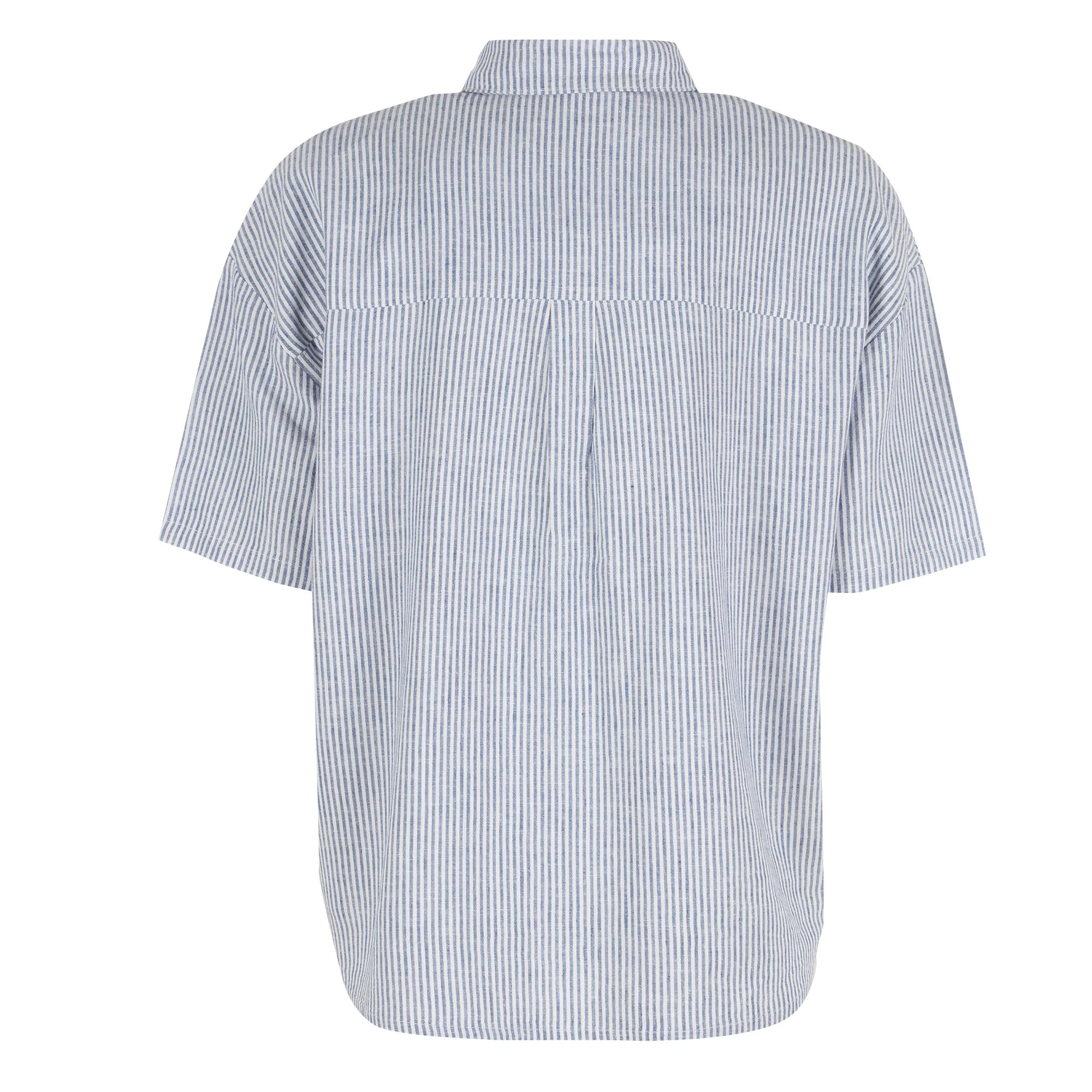 Chemise manche courte - Bleu - Image 2