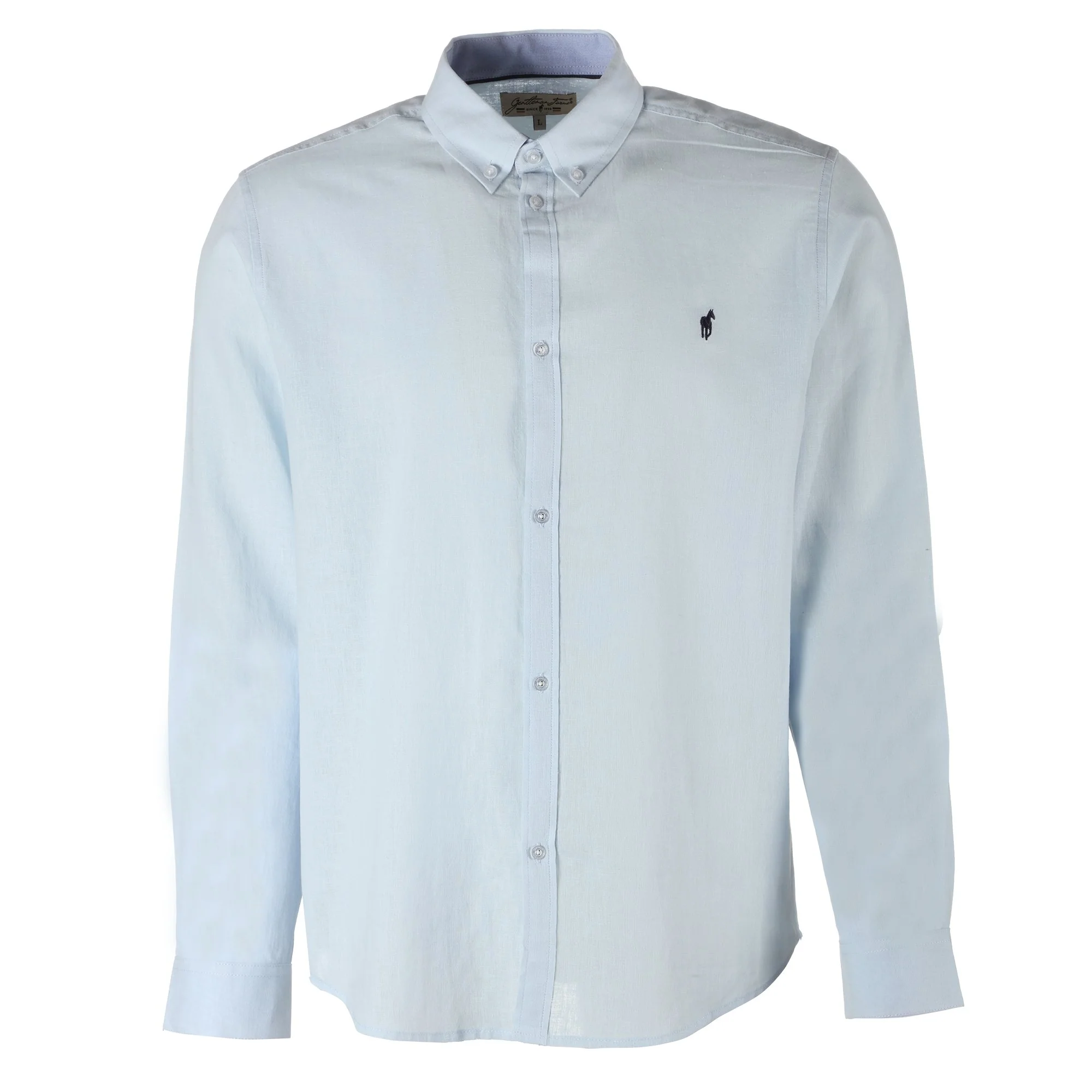 Chemise manche longue - Bleu