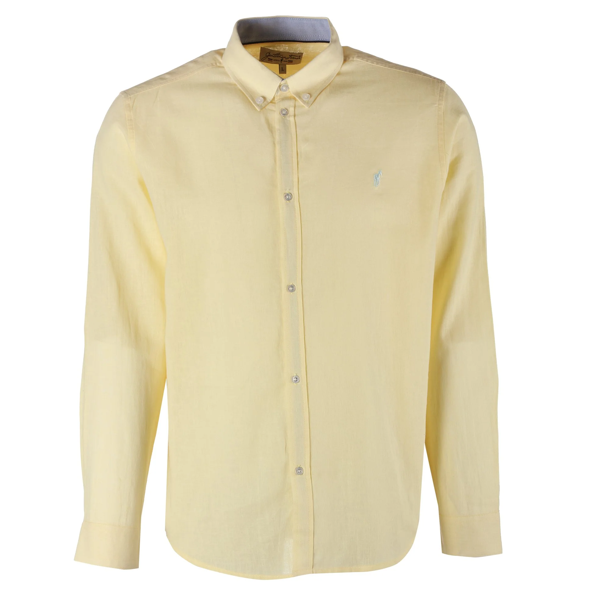Chemise manche longue - Jaune