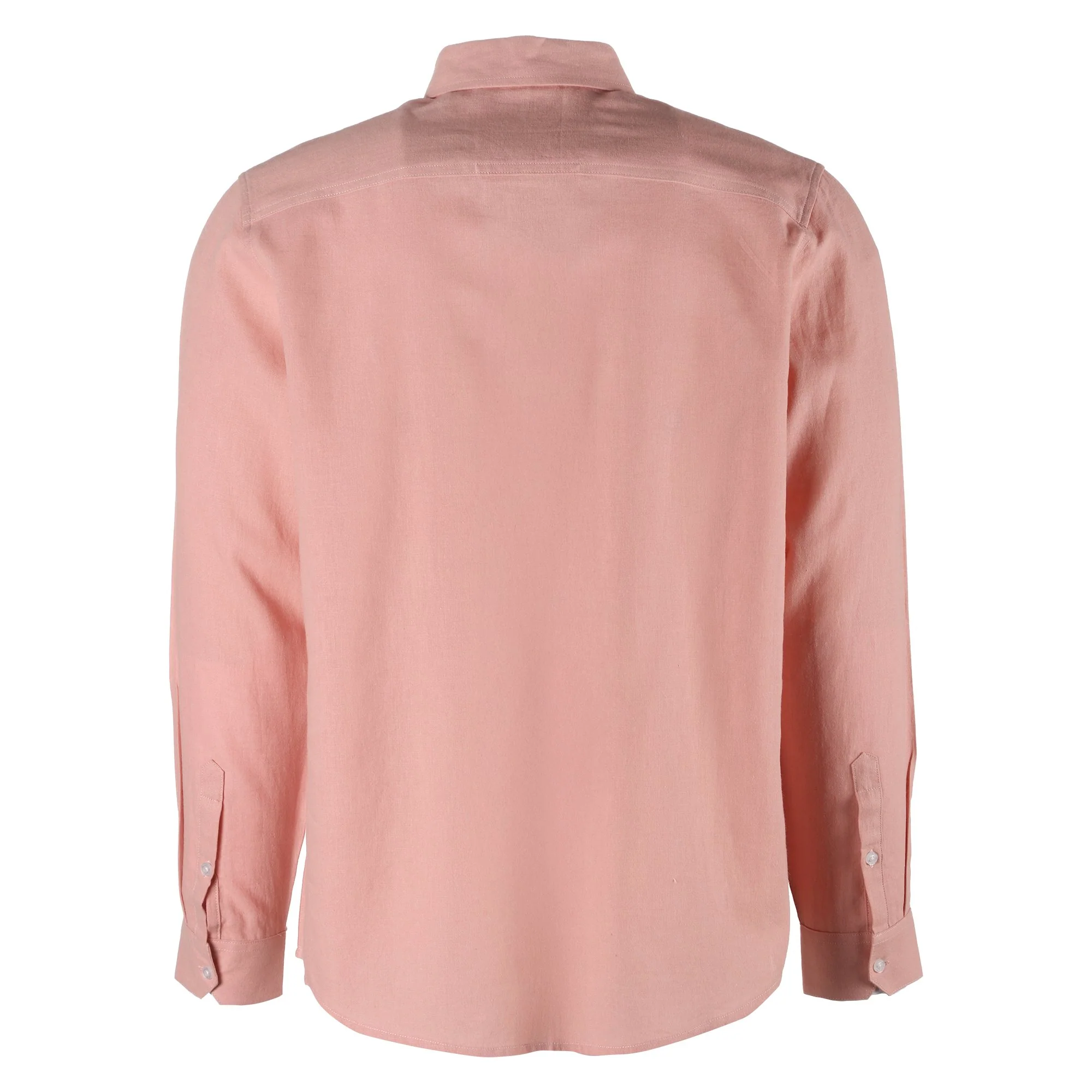 Chemise manche longue - Rose - Image 2