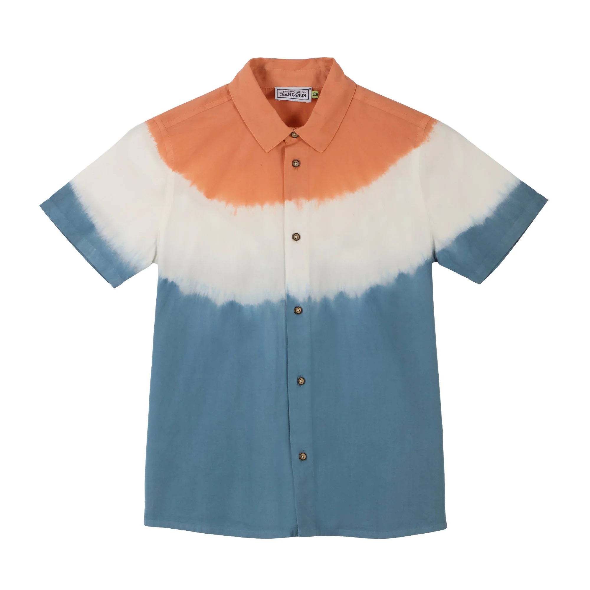 CHEMISE MANCHES COURTES TIE AND DYE 3-12A - Image 3