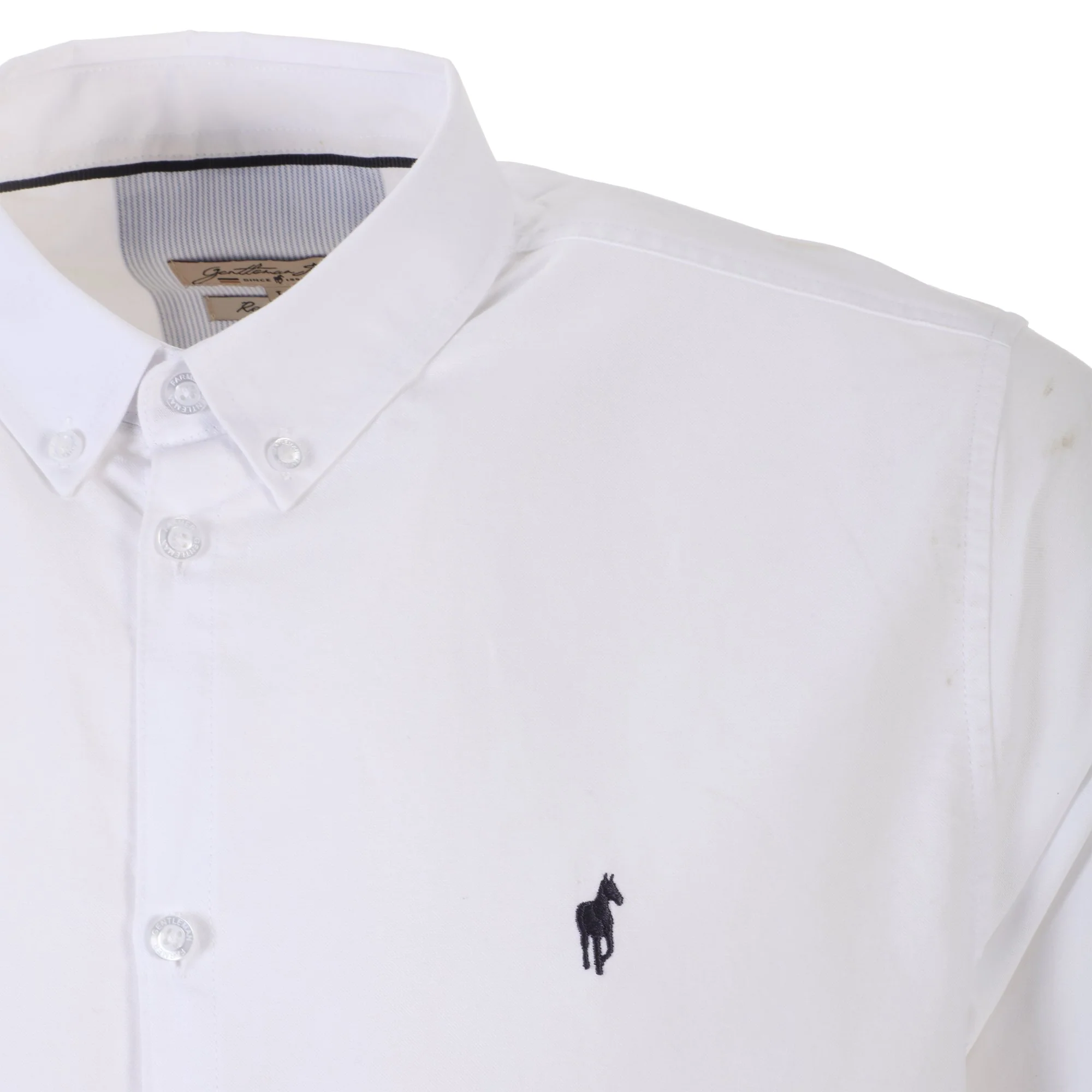 Chemise manches longues - Blanc - Image 3