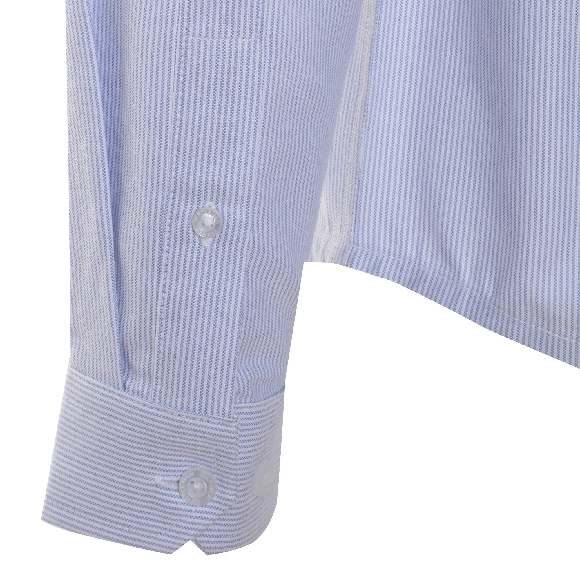 Chemise manches longues - Bleu clair - Image 4