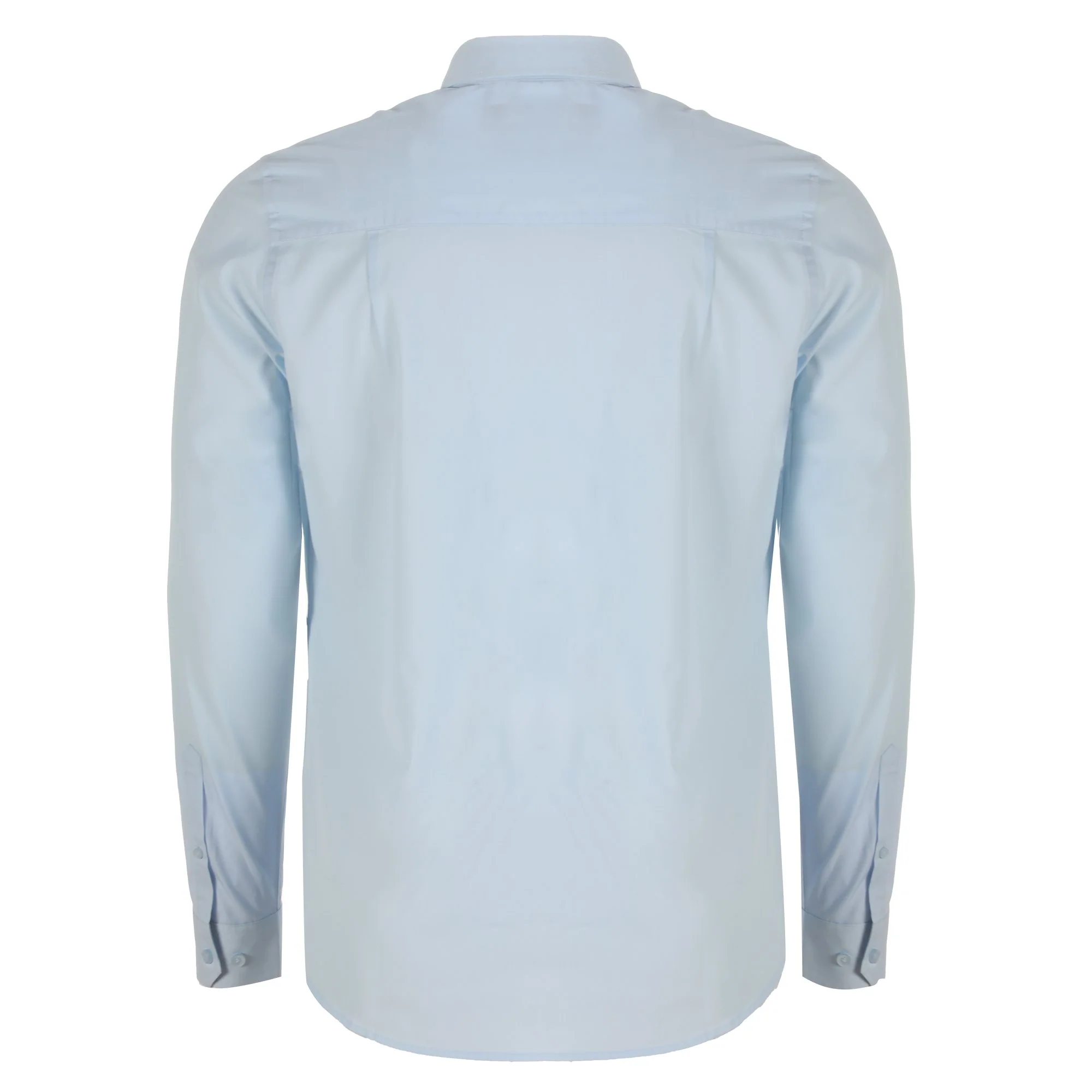 Chemise manches longues  - Bleu - Image 2