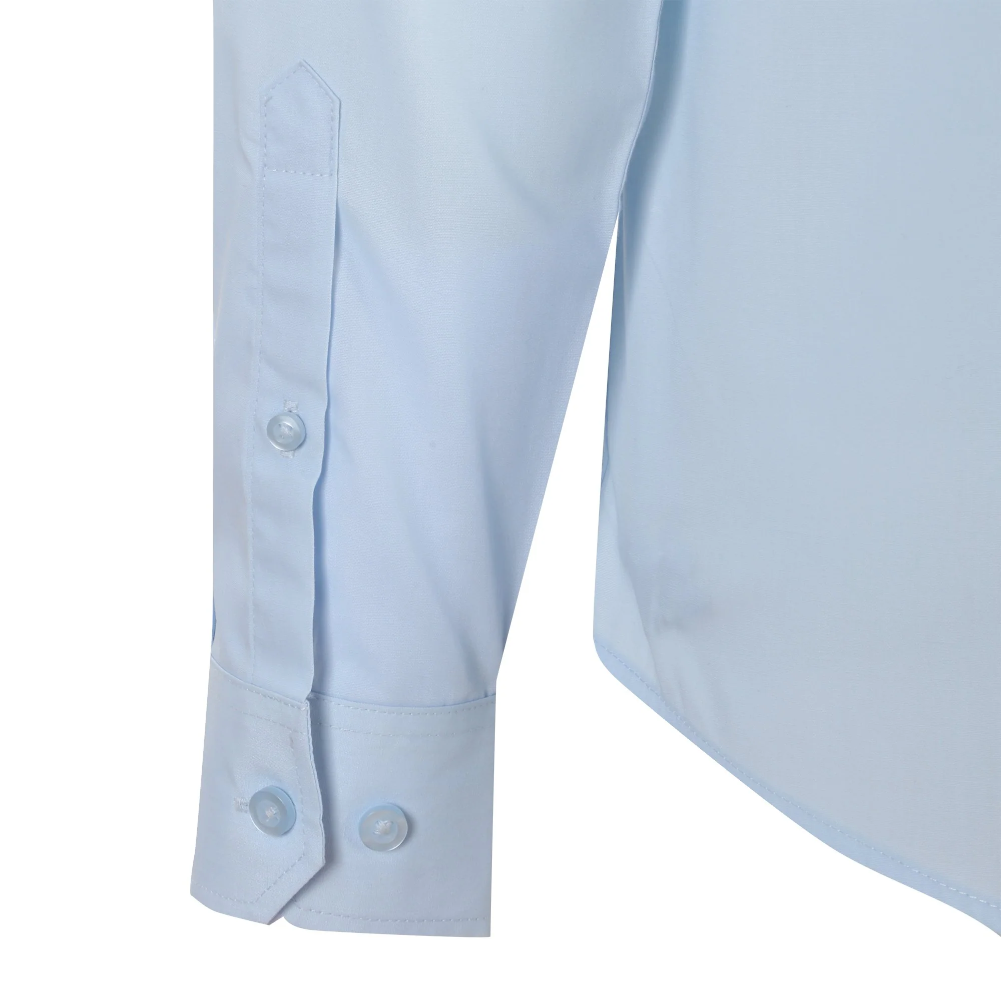 Chemise manches longues  - Bleu - Image 3