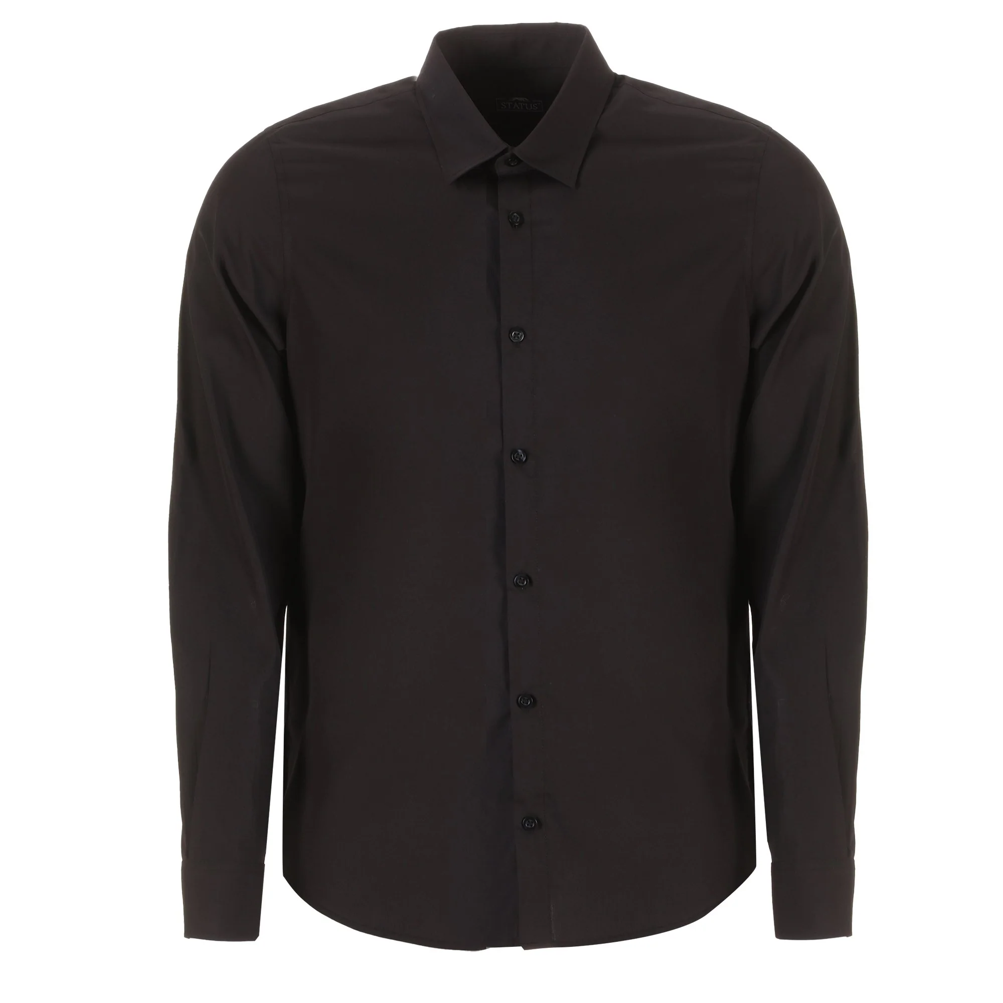 Chemise manches longues - Noir
