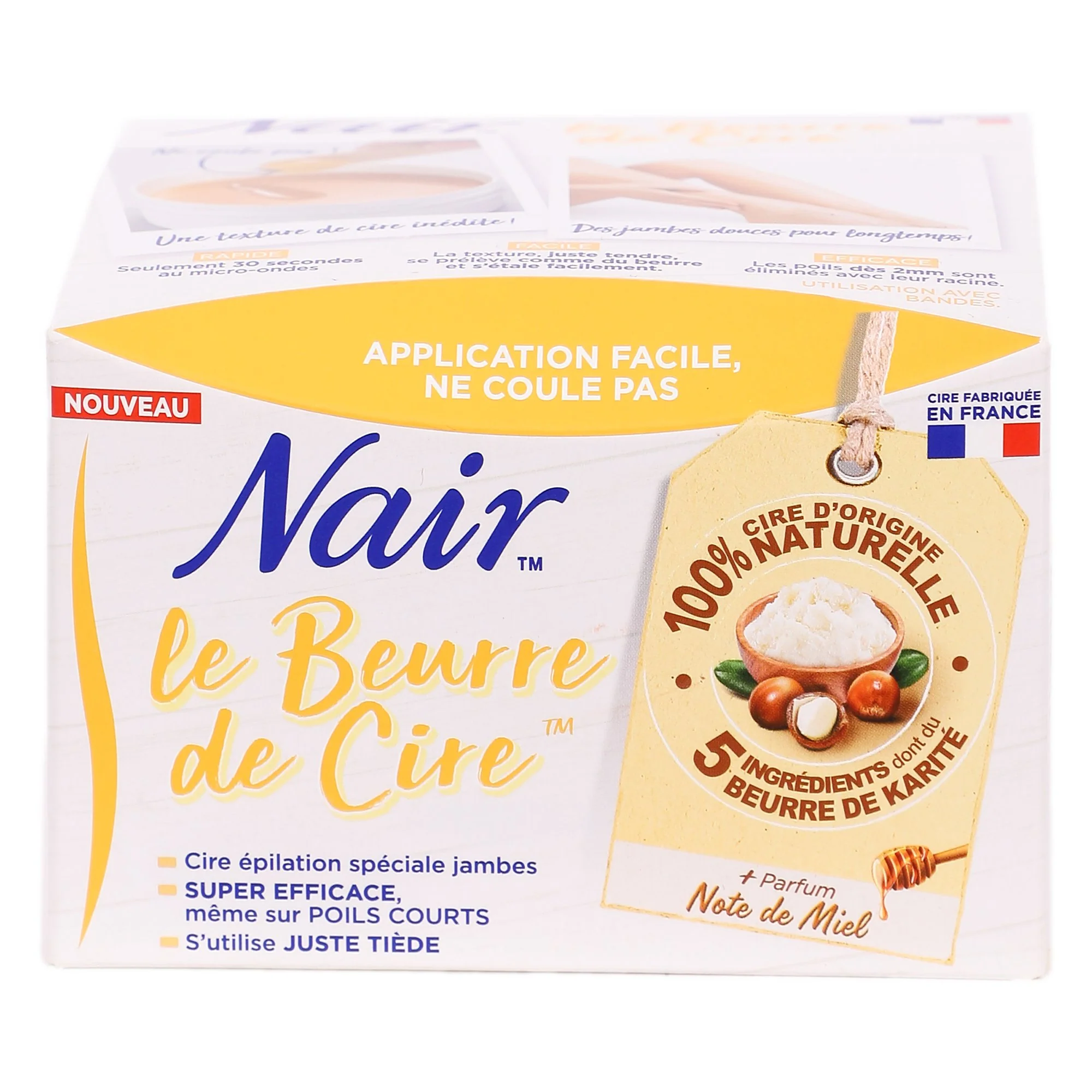 Cire le beurre de cire au miel