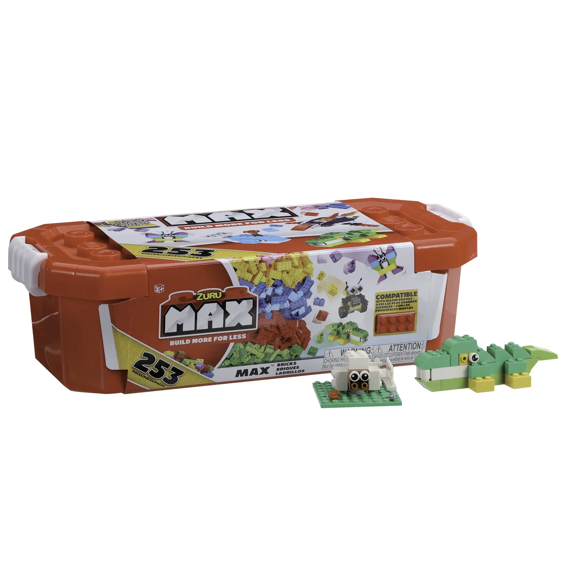 Coffre de 253 Pièces de Construction