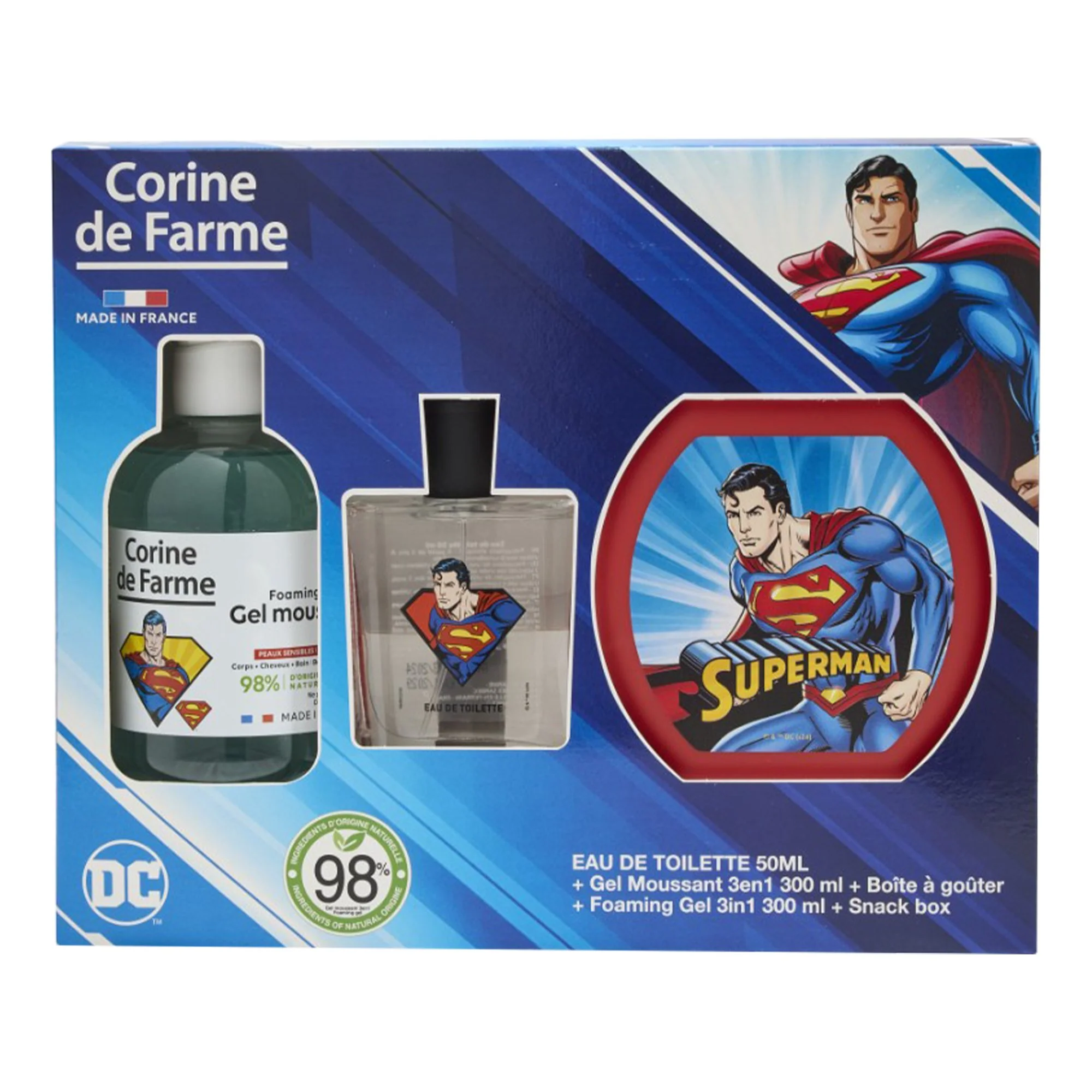 Coffret 3 pièces - Superman
