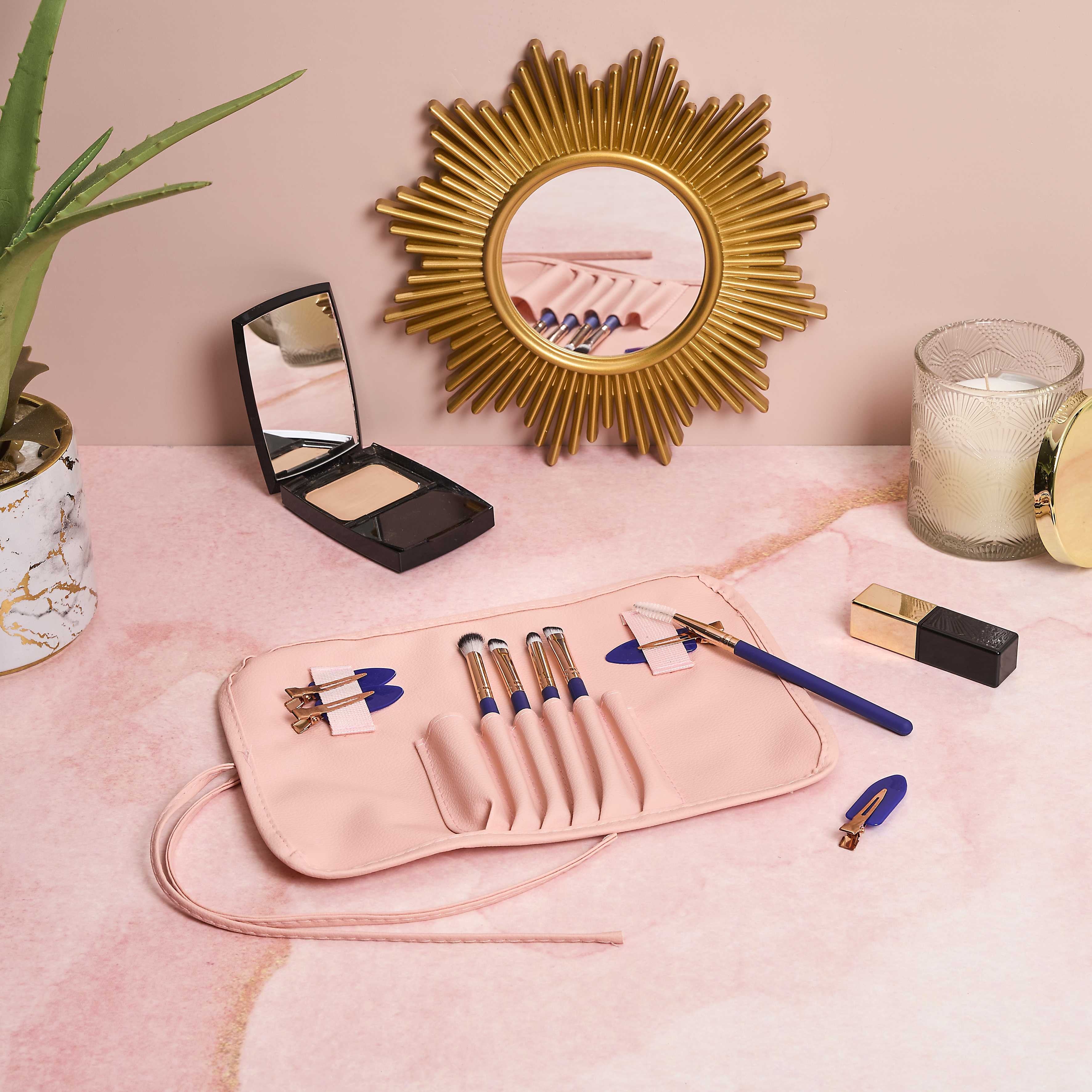 Coffret accessoires maquillage 10 pièces pinces et pinceaux - Image 5