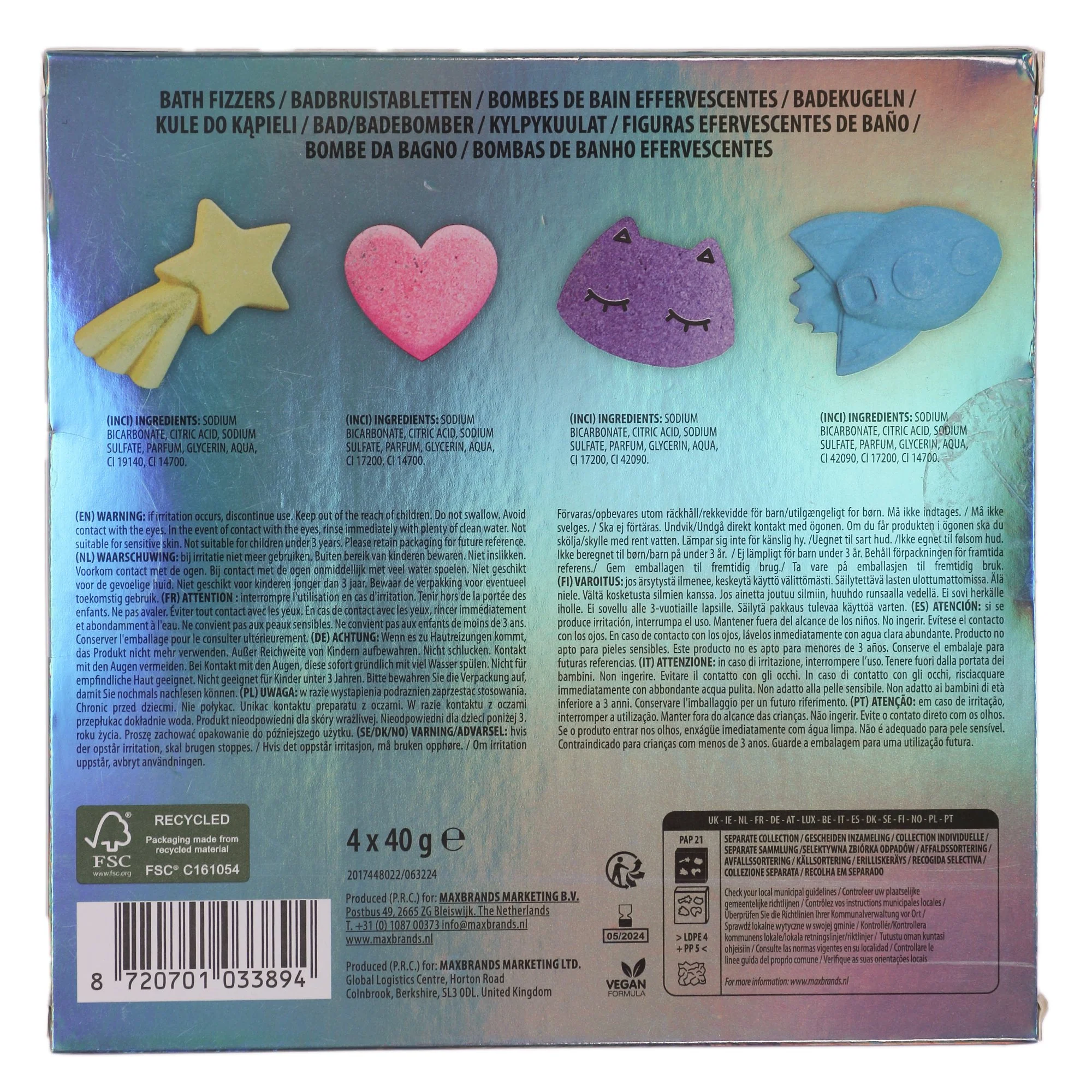 Coffret boule de bain Cosmic vibes - Image 3