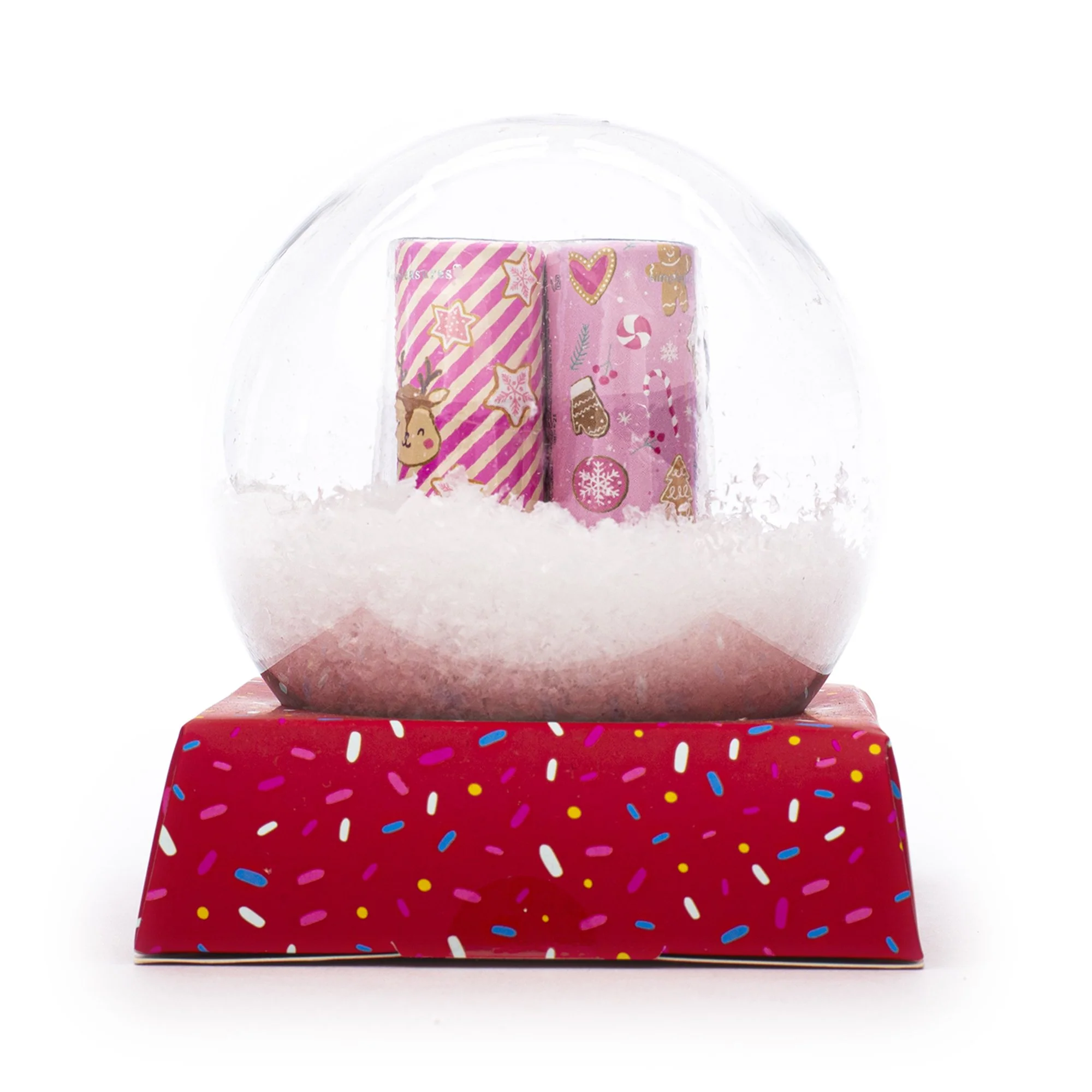 Coffret Boule de Noël avec 4 Baumes à lèvres - Image 2