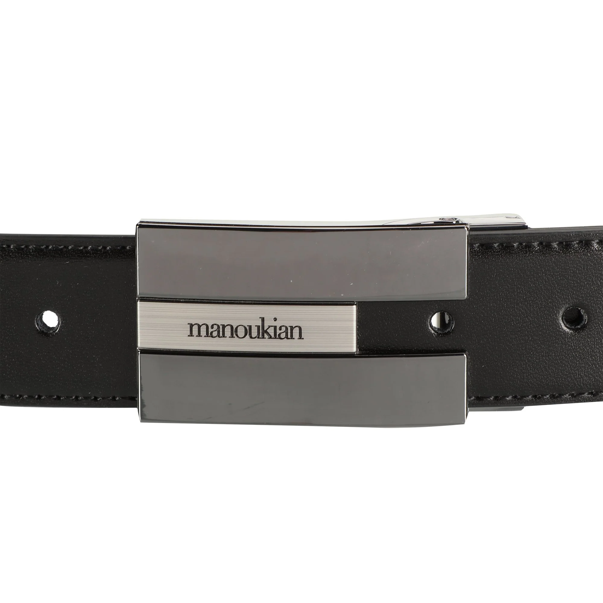 Coffret ceinture en cuir avec 2 boucles - Image 4