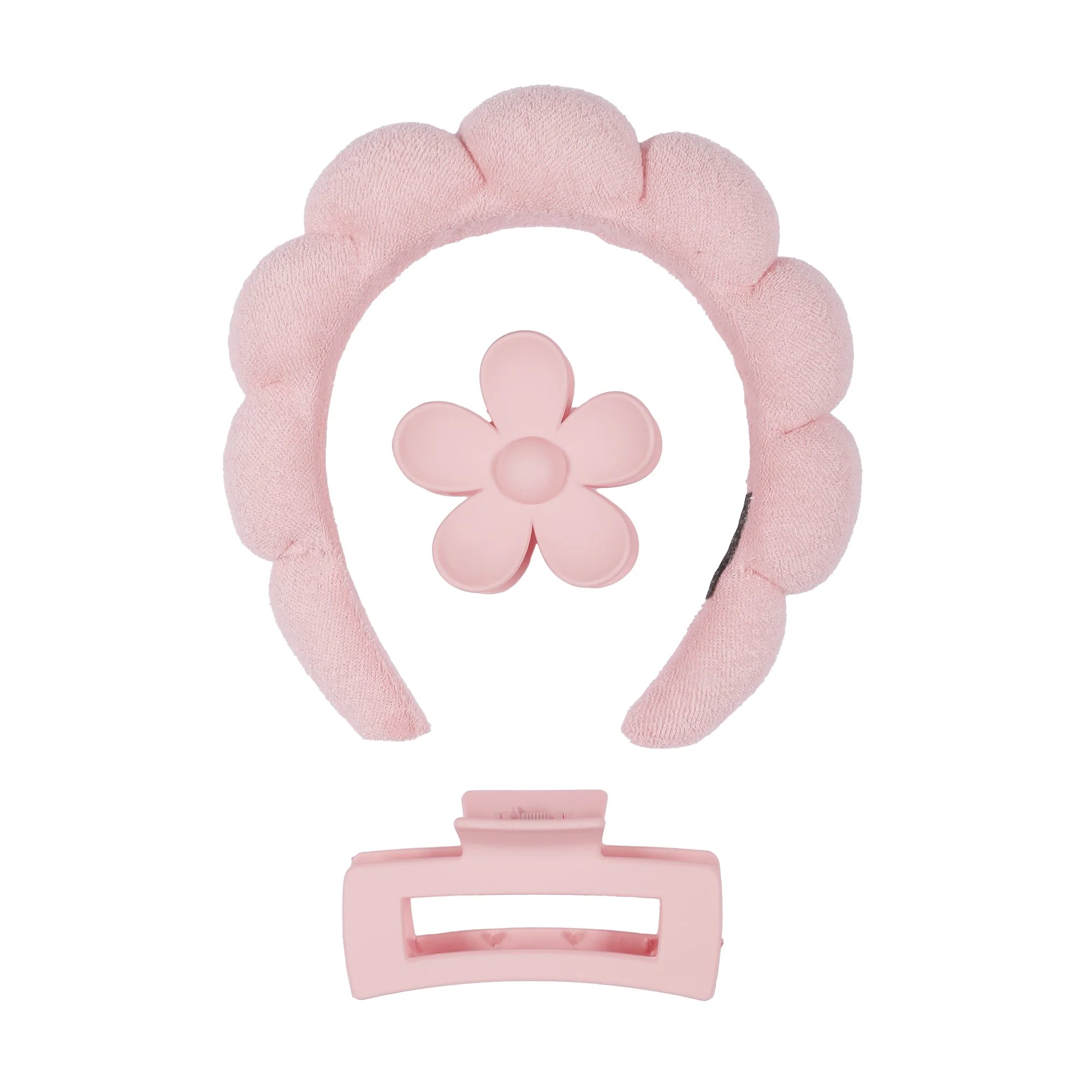 Coffret cheveux : 1 serre tête, 2 pinces à cheveux - Image 2