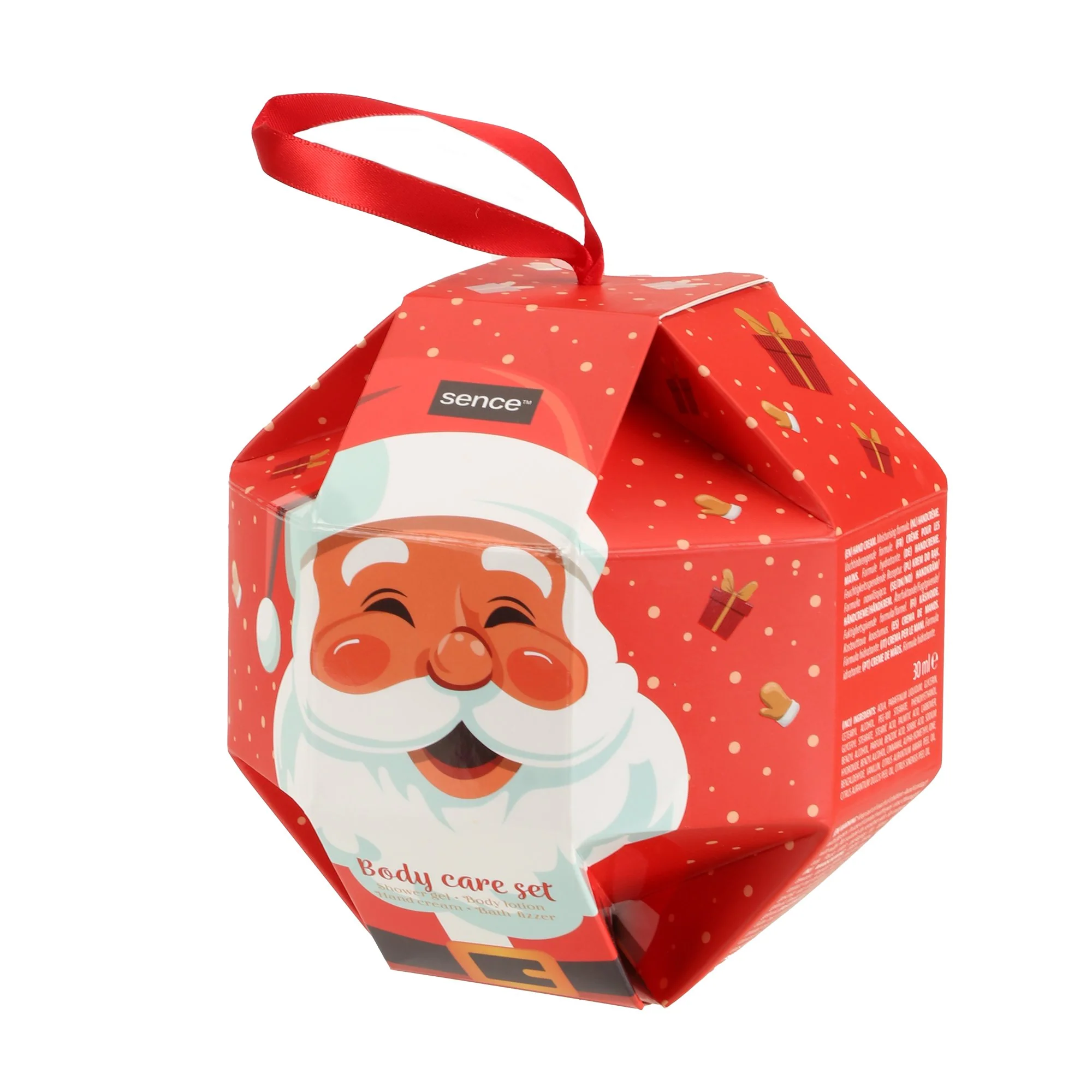 Coffret Christmas soin du corps - Rouge