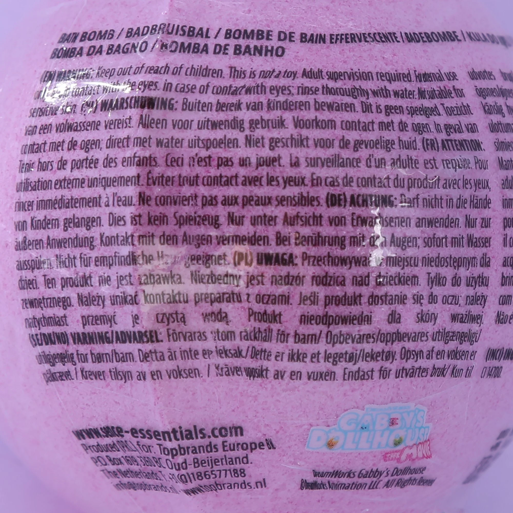 Coffret de 4 bombes effervescente Gabby's Dollhouse - Violet - Image 3