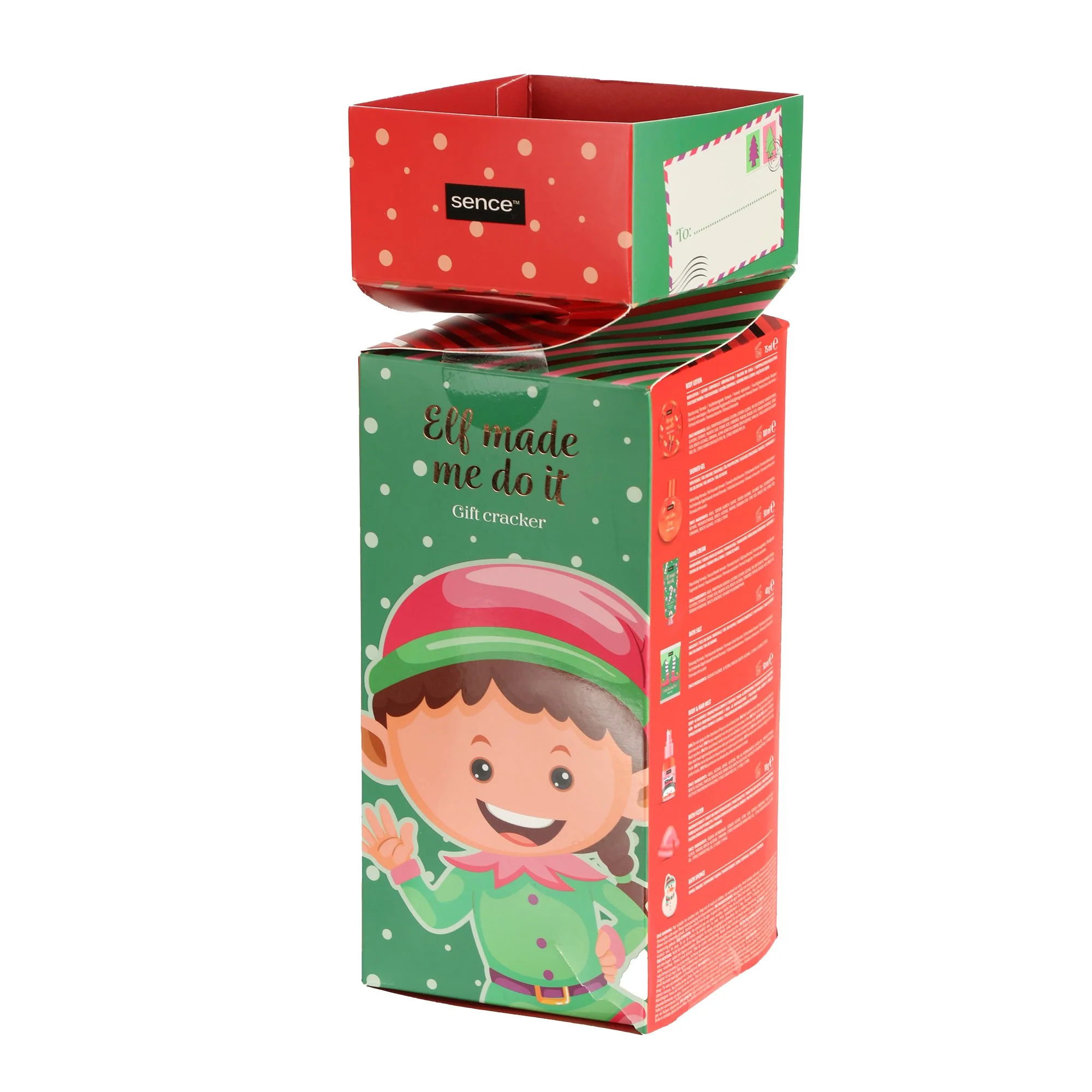 Coffret de 7 crackers de Noël Géant The Christmas List - Image 2