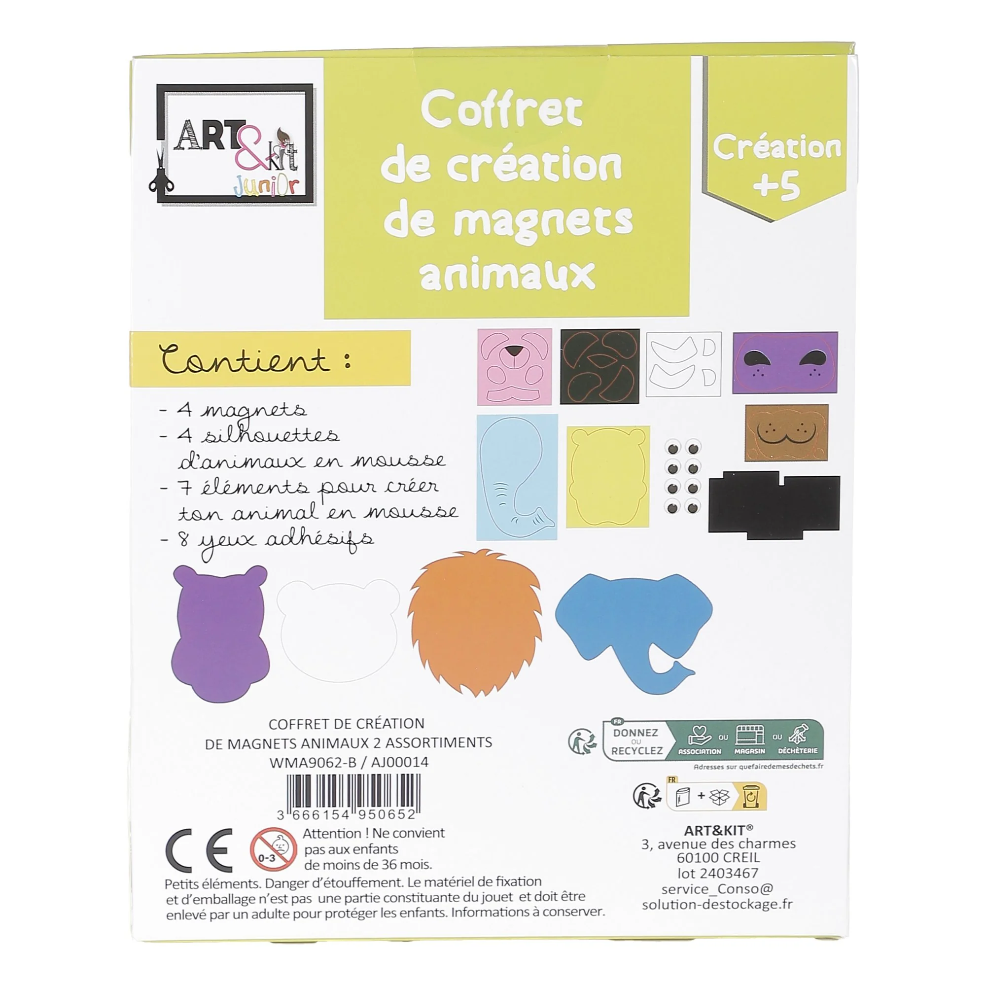 Coffret de création de magnets animaux - Image 3