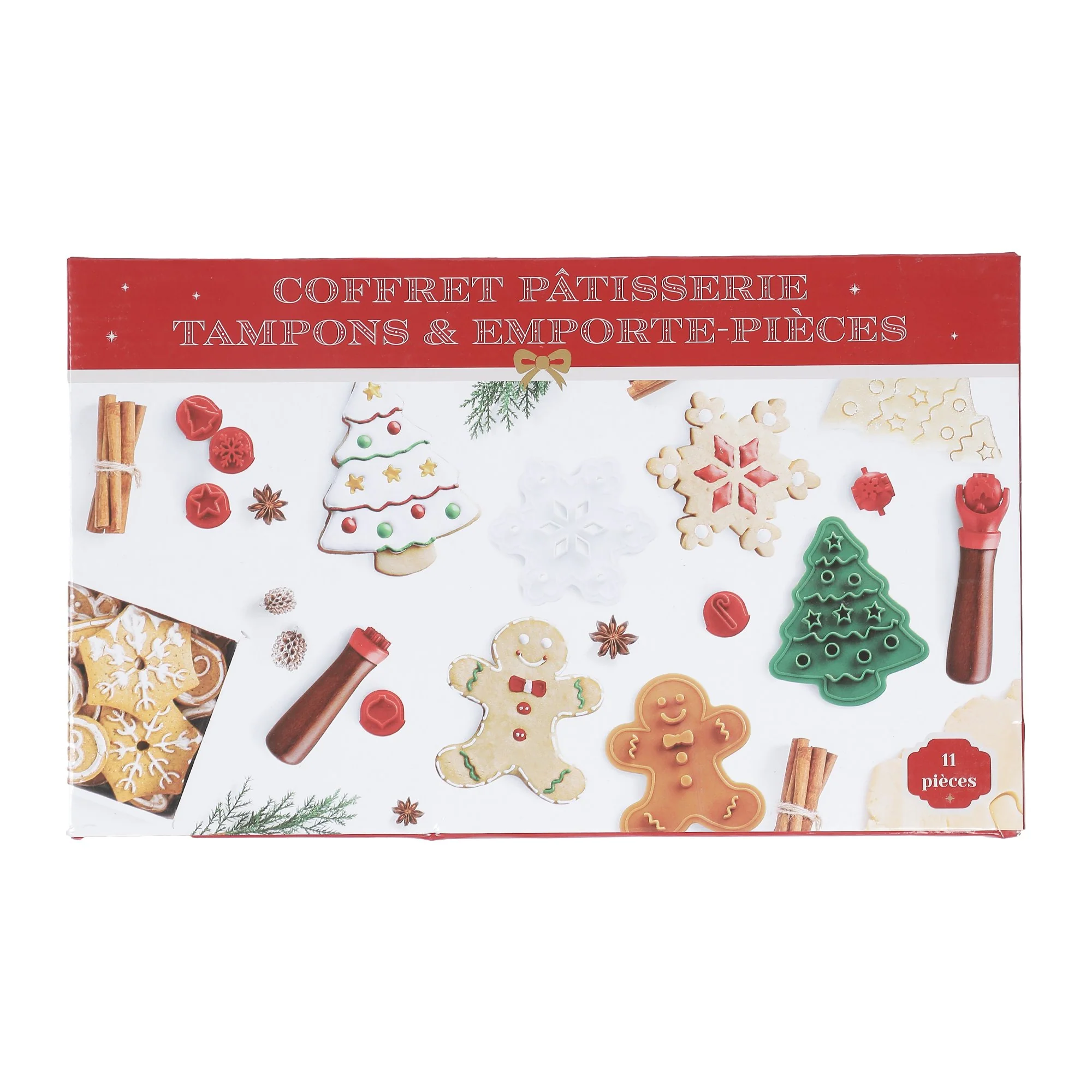 Coffret de tampon en silicone + emporte pièces Noël - Image 3