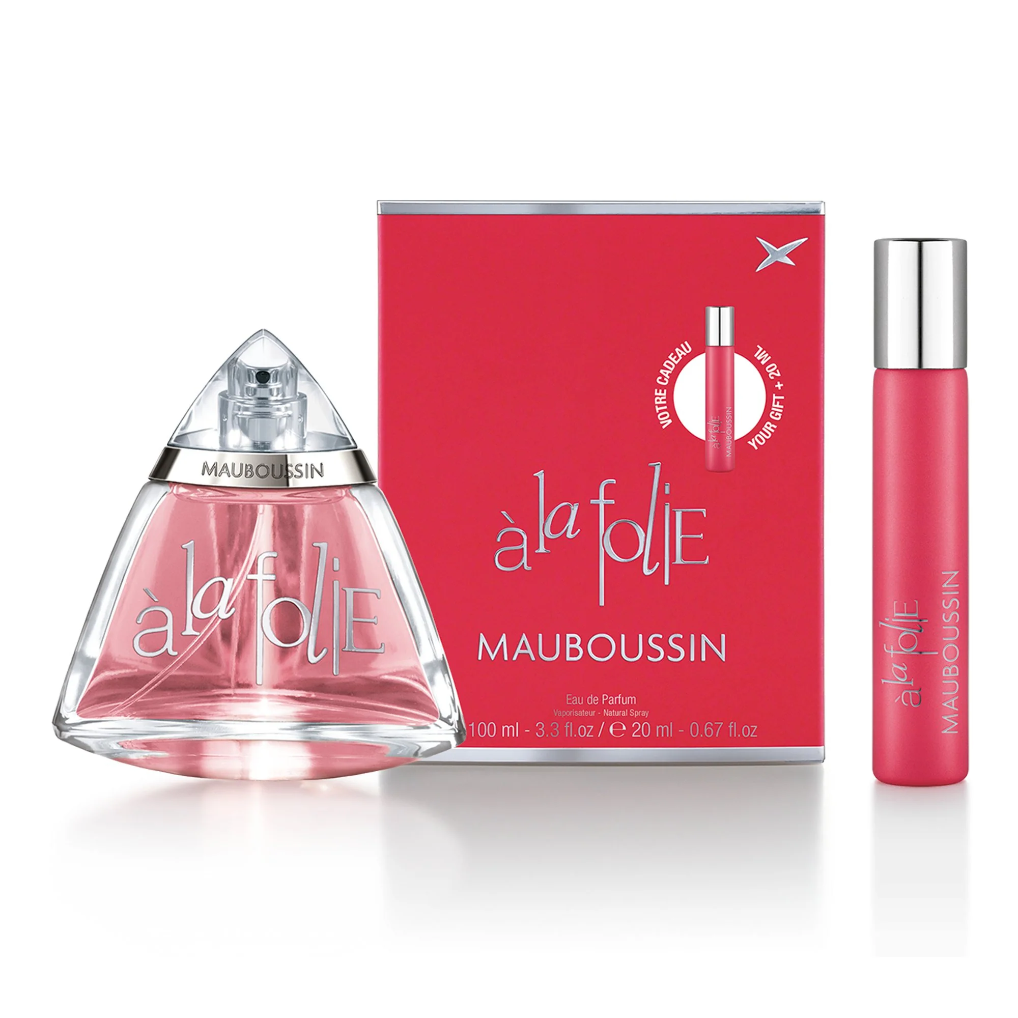 Coffret eau de parfum A la folie