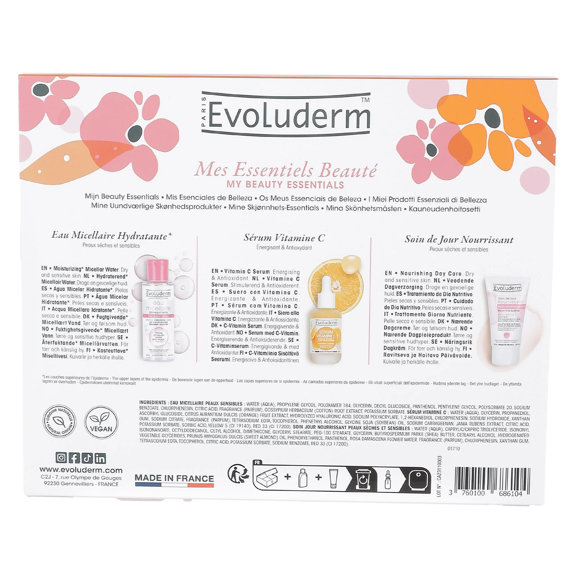 Coffret eau micellaire + sérum vitamine C + Soin de jour - Image 5