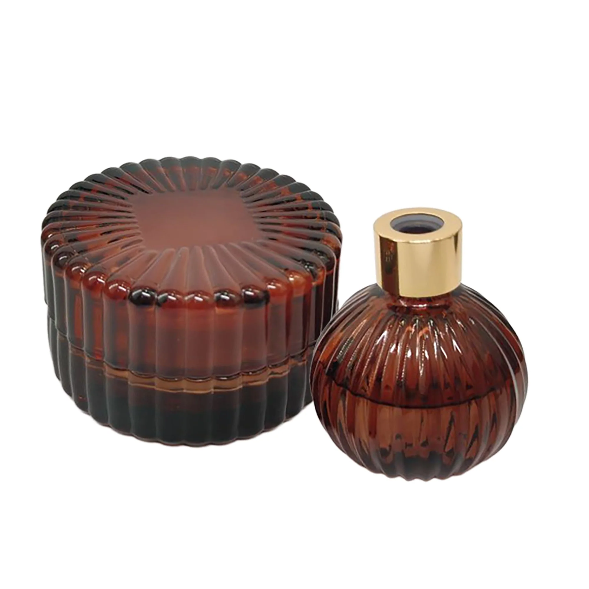Coffret senteur Albie Figue bougie + diffuseur - Image 2