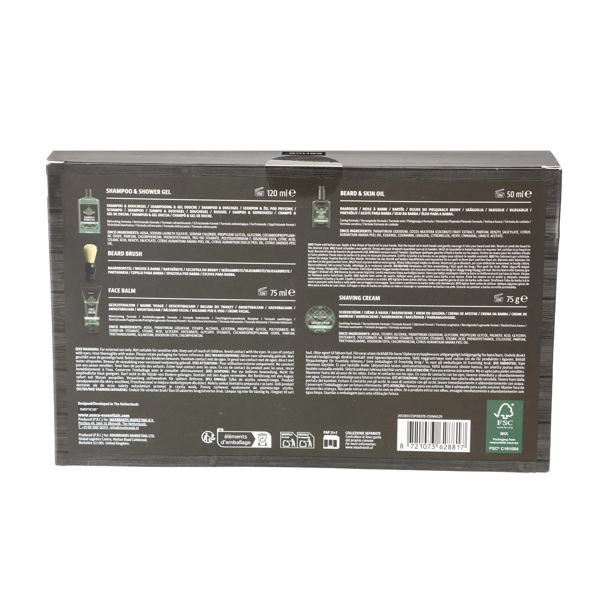 Coffret soin barbe et visage homme - Image 3