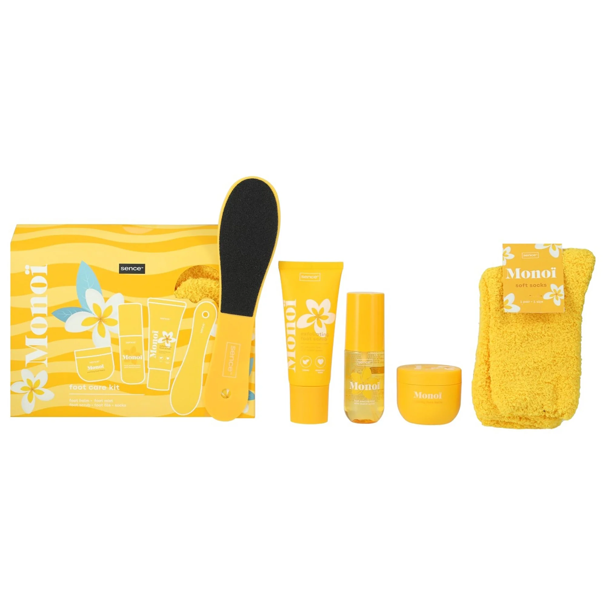 Coffret soin des pieds au Monoï Sence