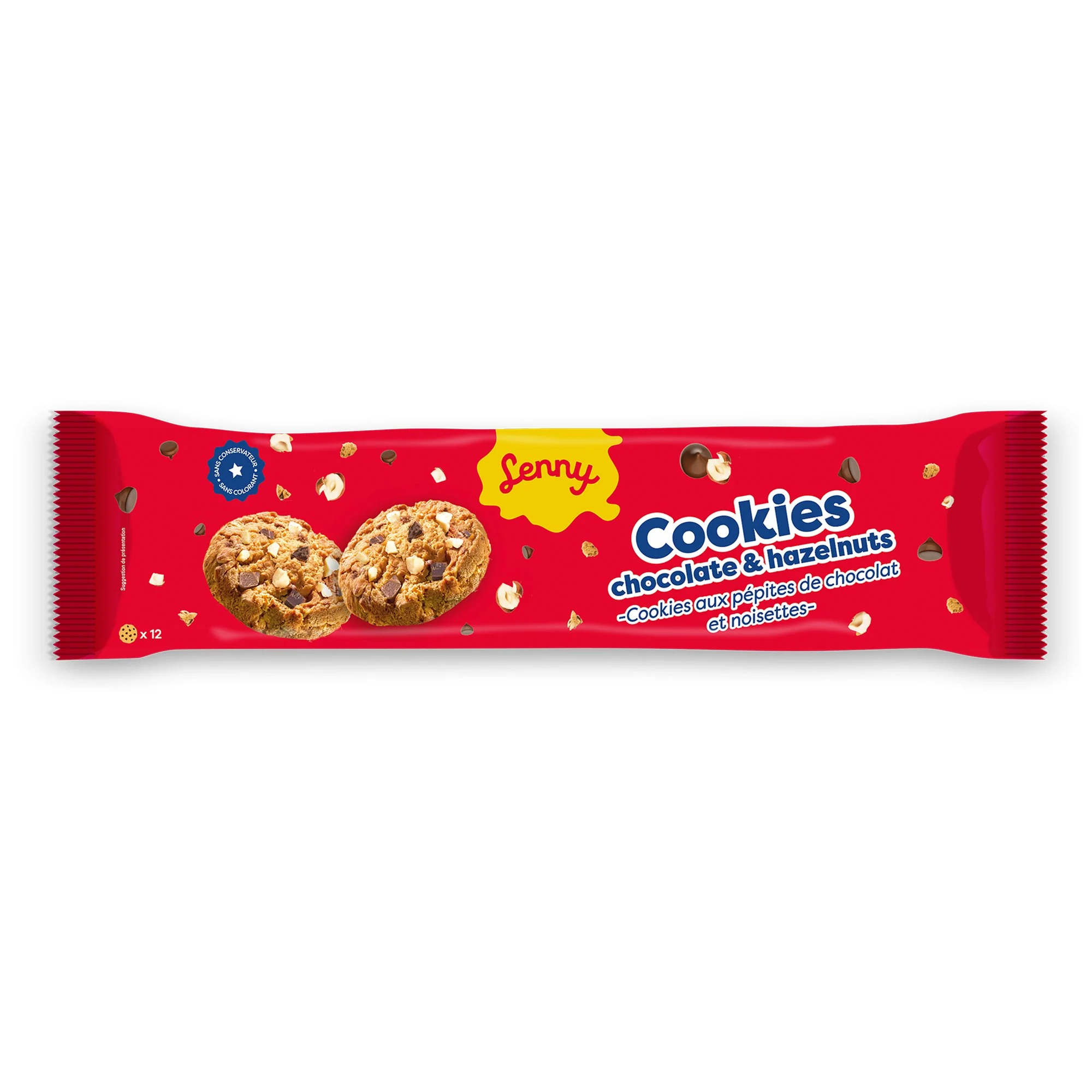 Cookies coeur noisette