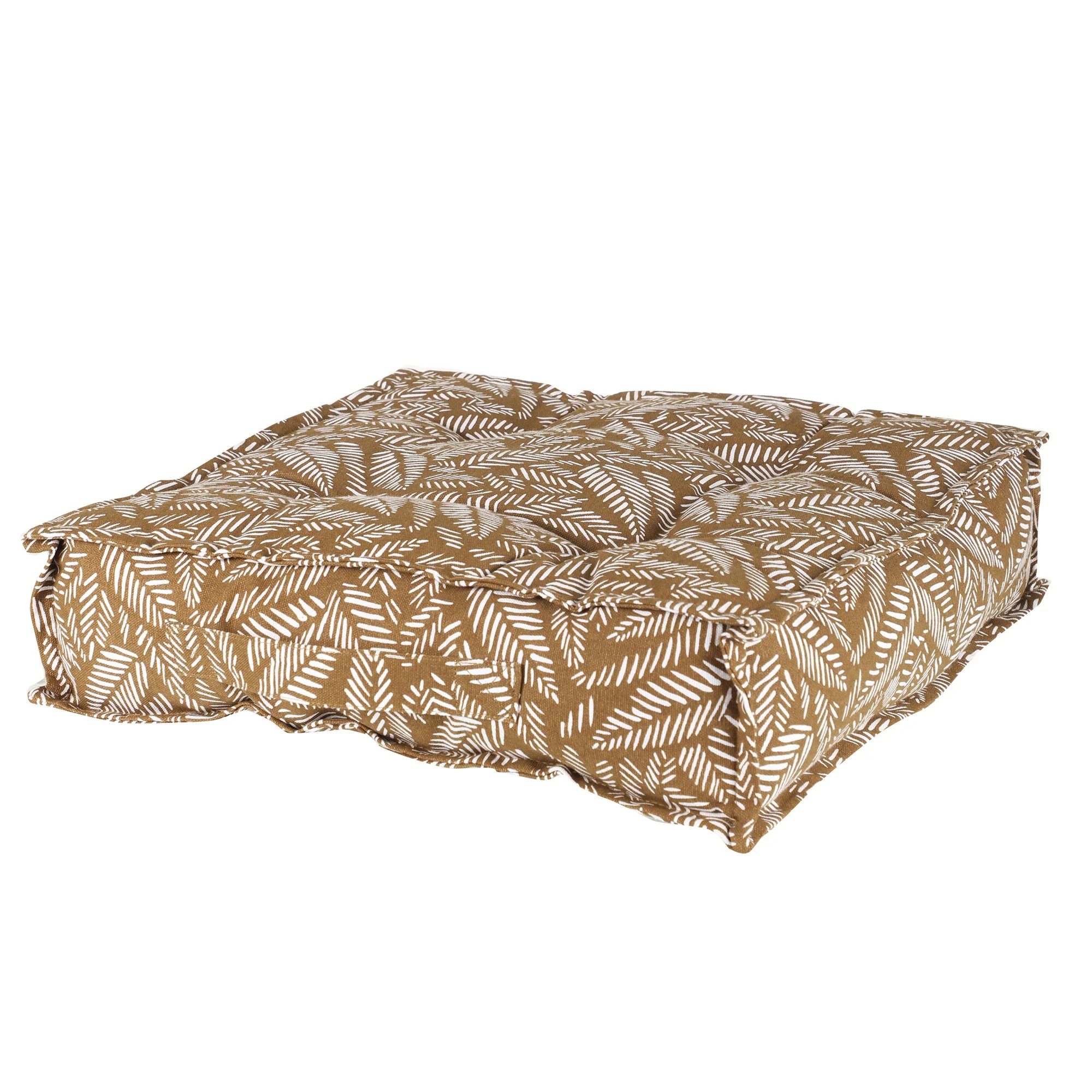 Coussin de sol feuillage