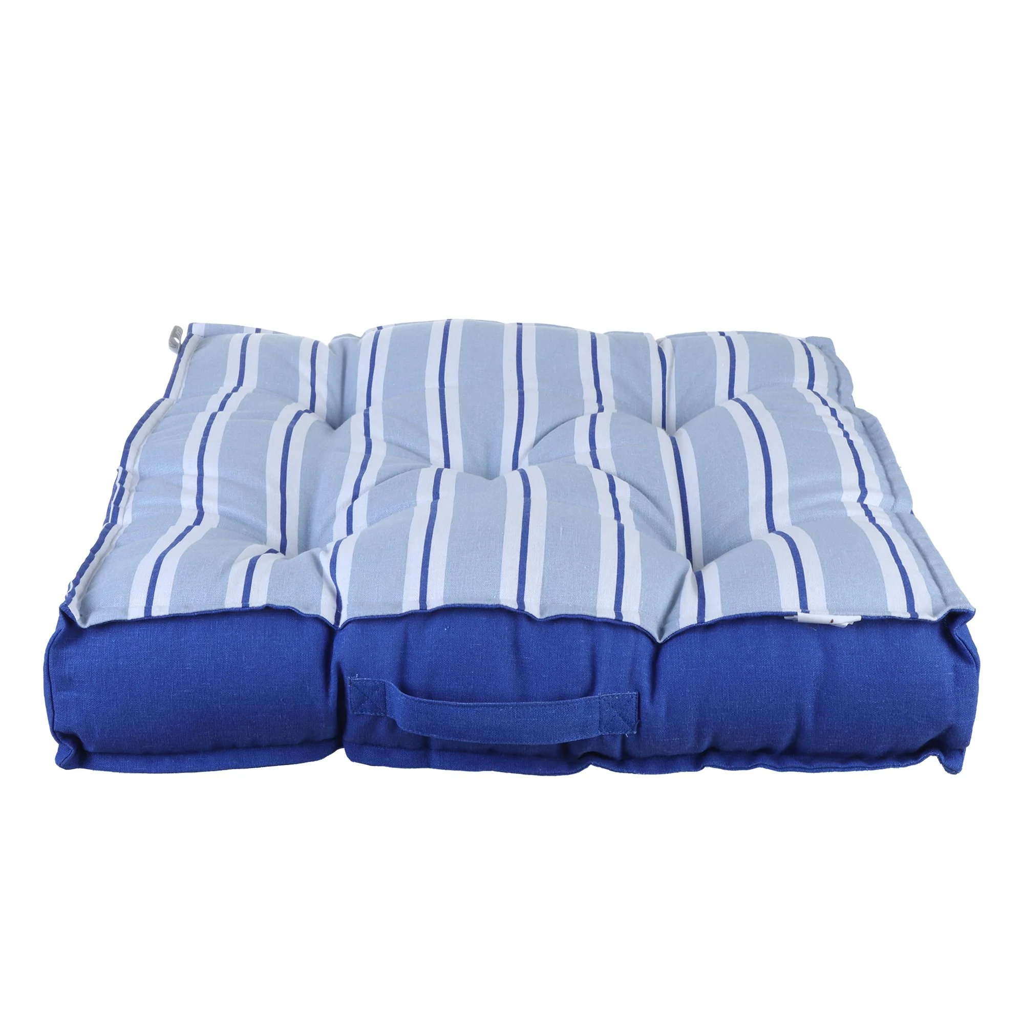 Coussin de sol imprimé 60x60cm - Bleu - Image 6