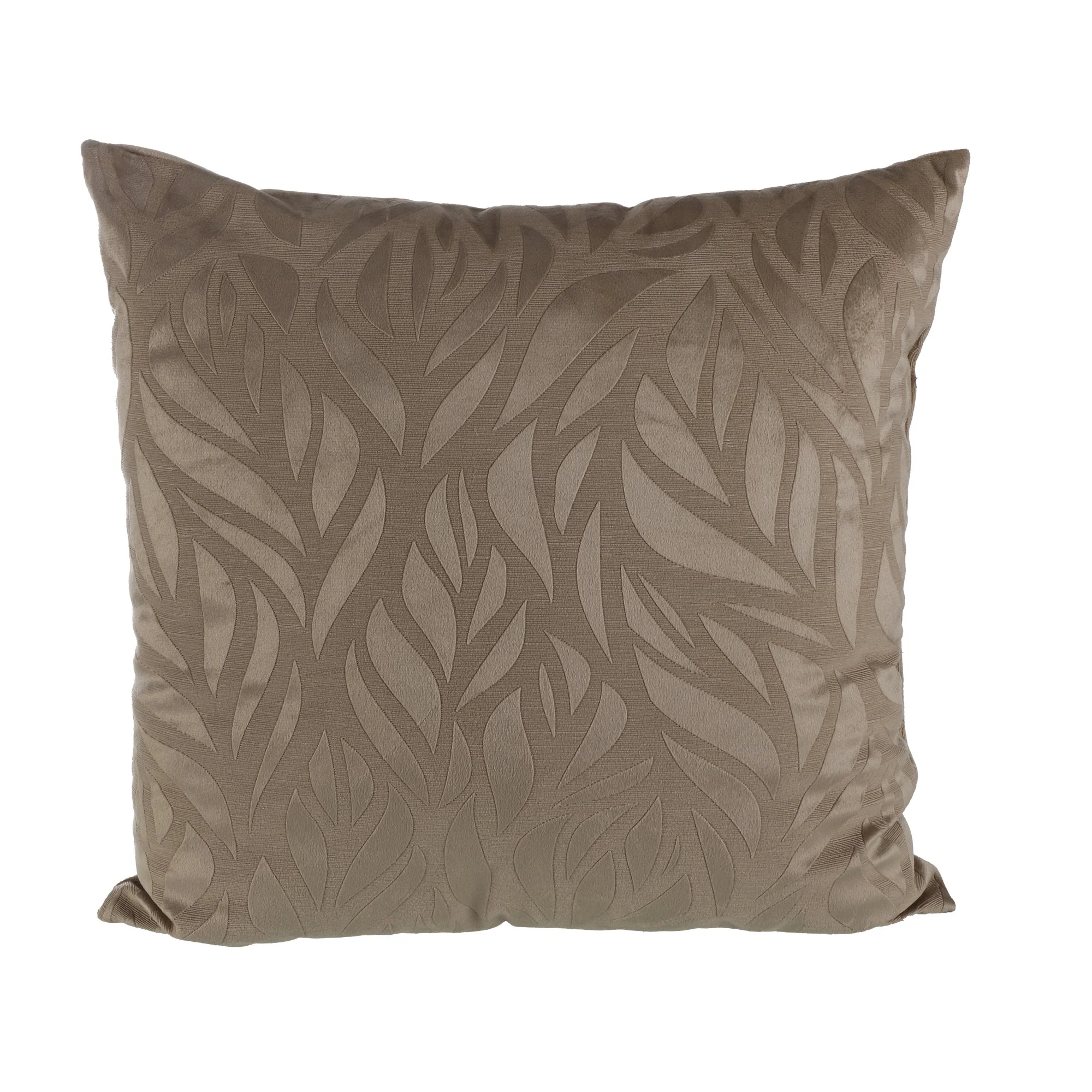 Coussin en velours 40x40cm - Beige - Image 3