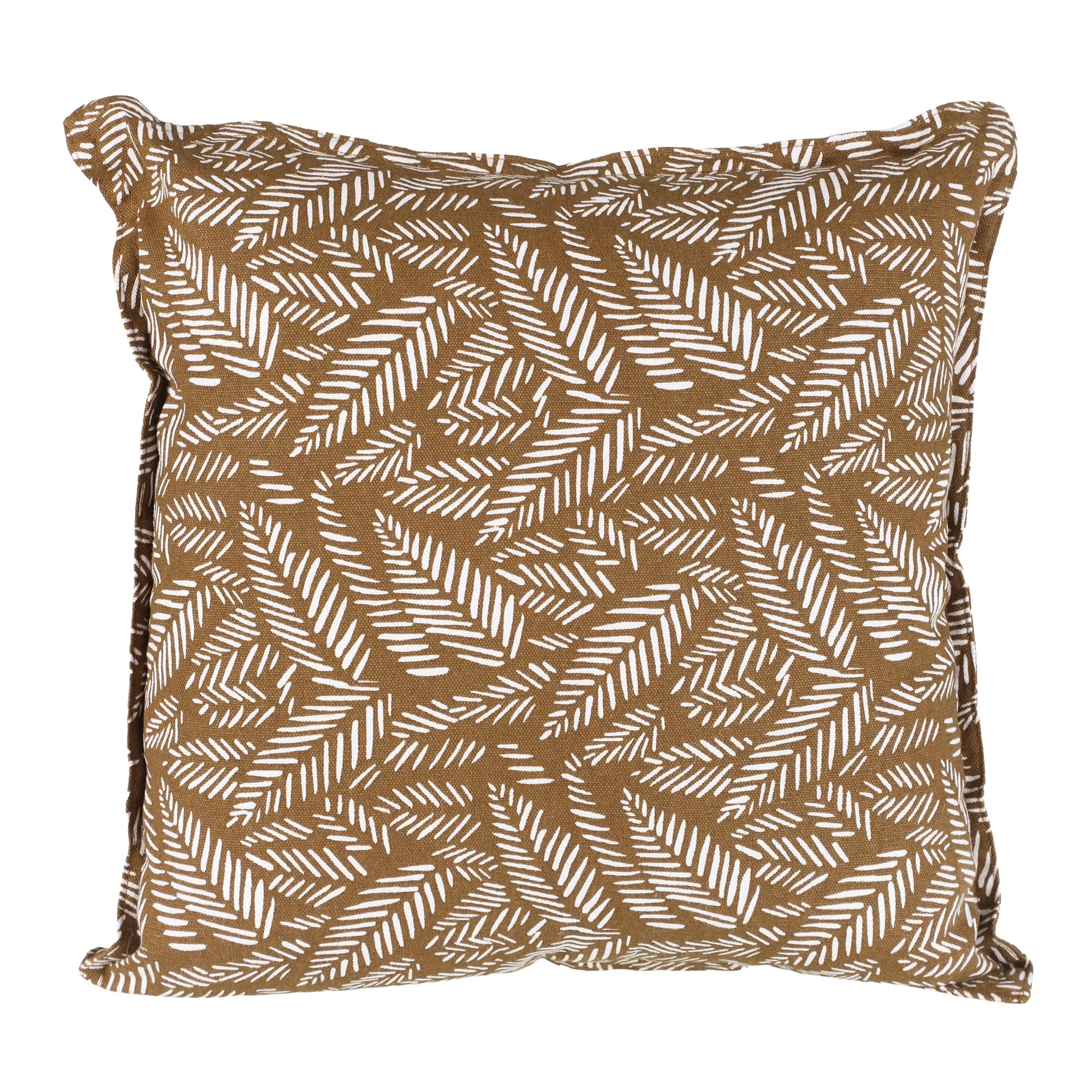 Coussin feuillage 38x38cm