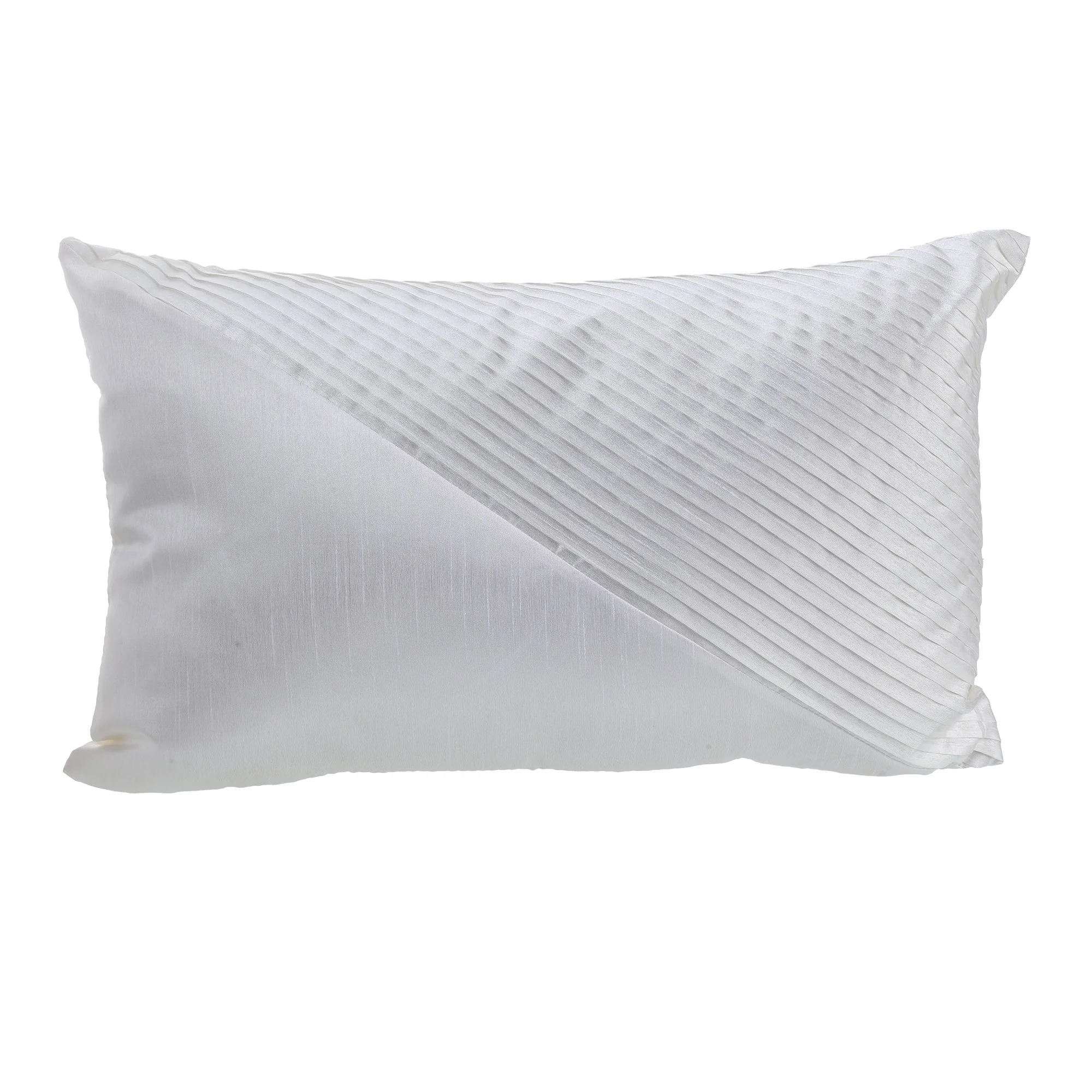 Coussin soyeux 30x50cm - Rouge - Image 5