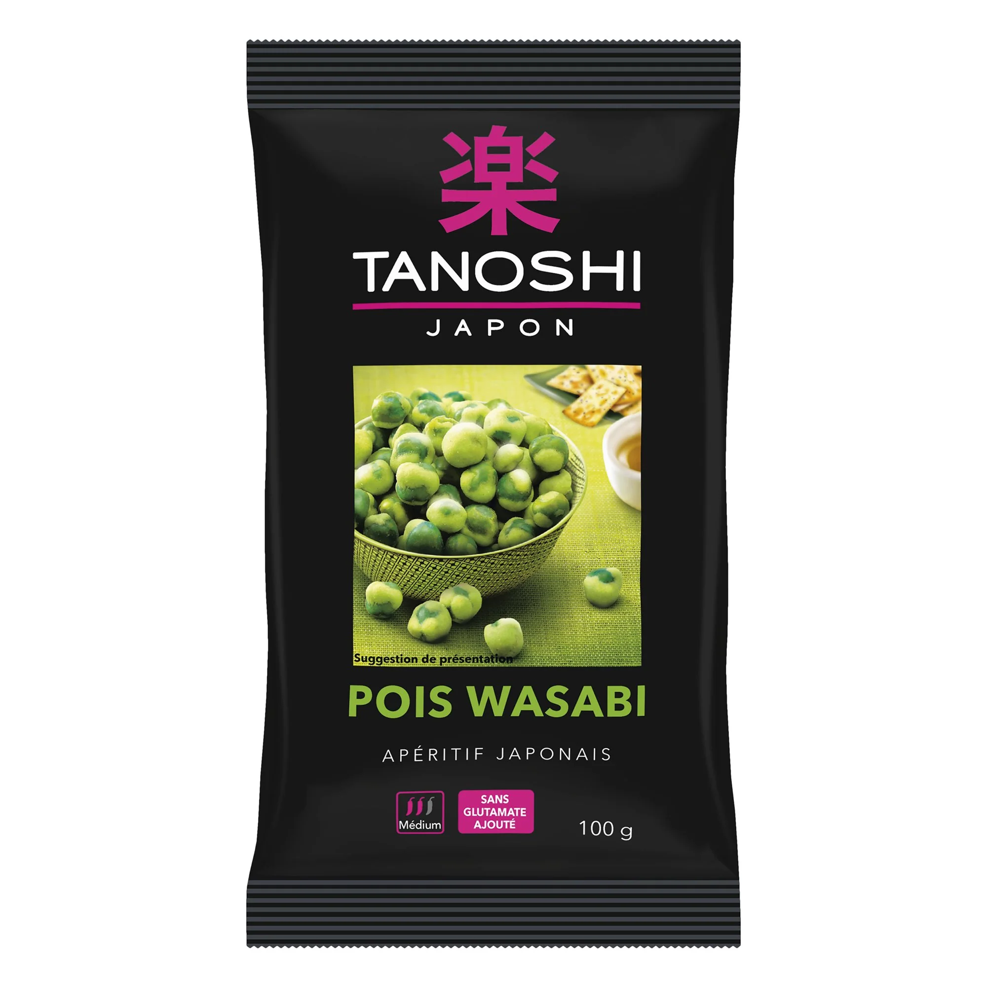 Crackers Japonais saveur Wasabi
