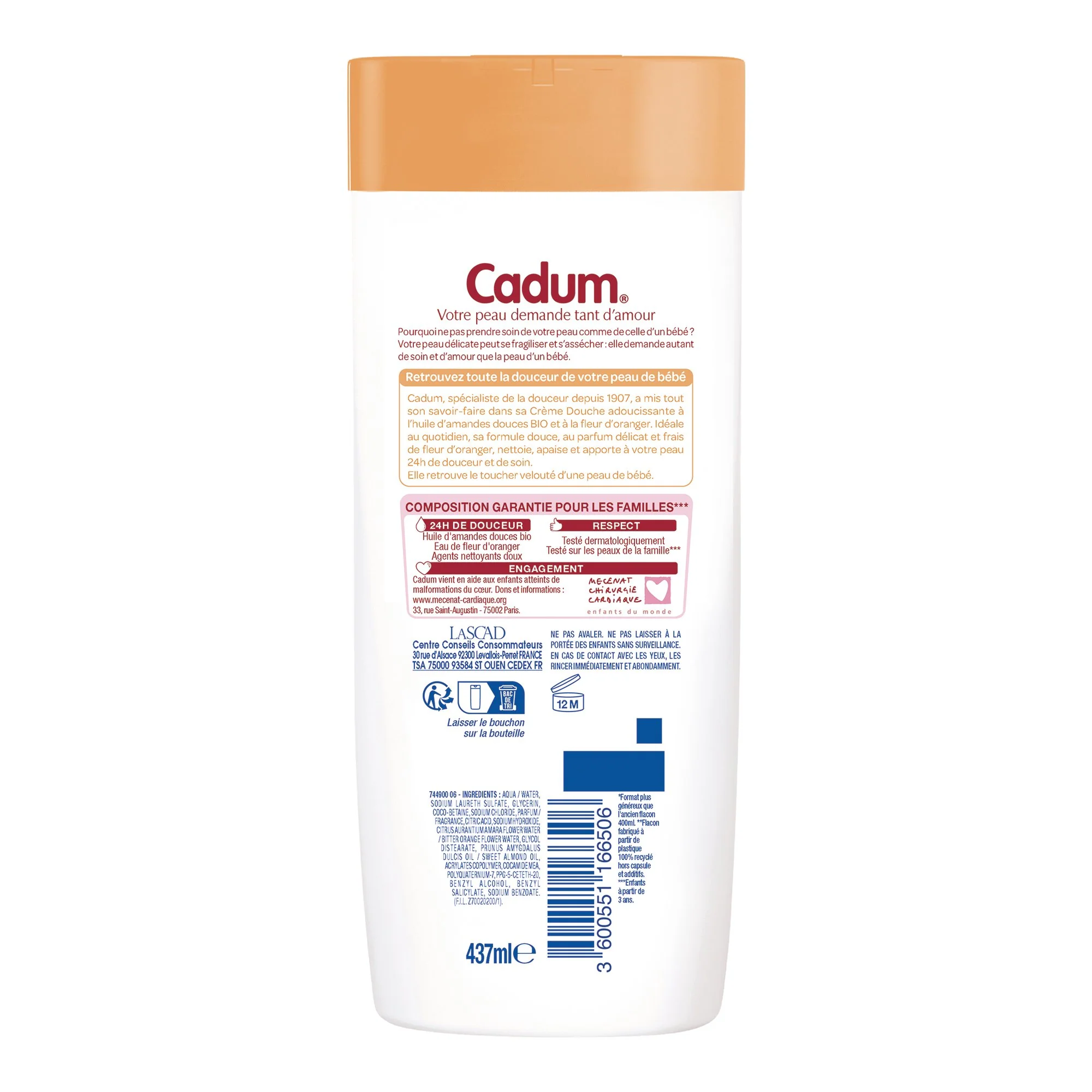 Crème de douche fleur d'oranger - Image 2