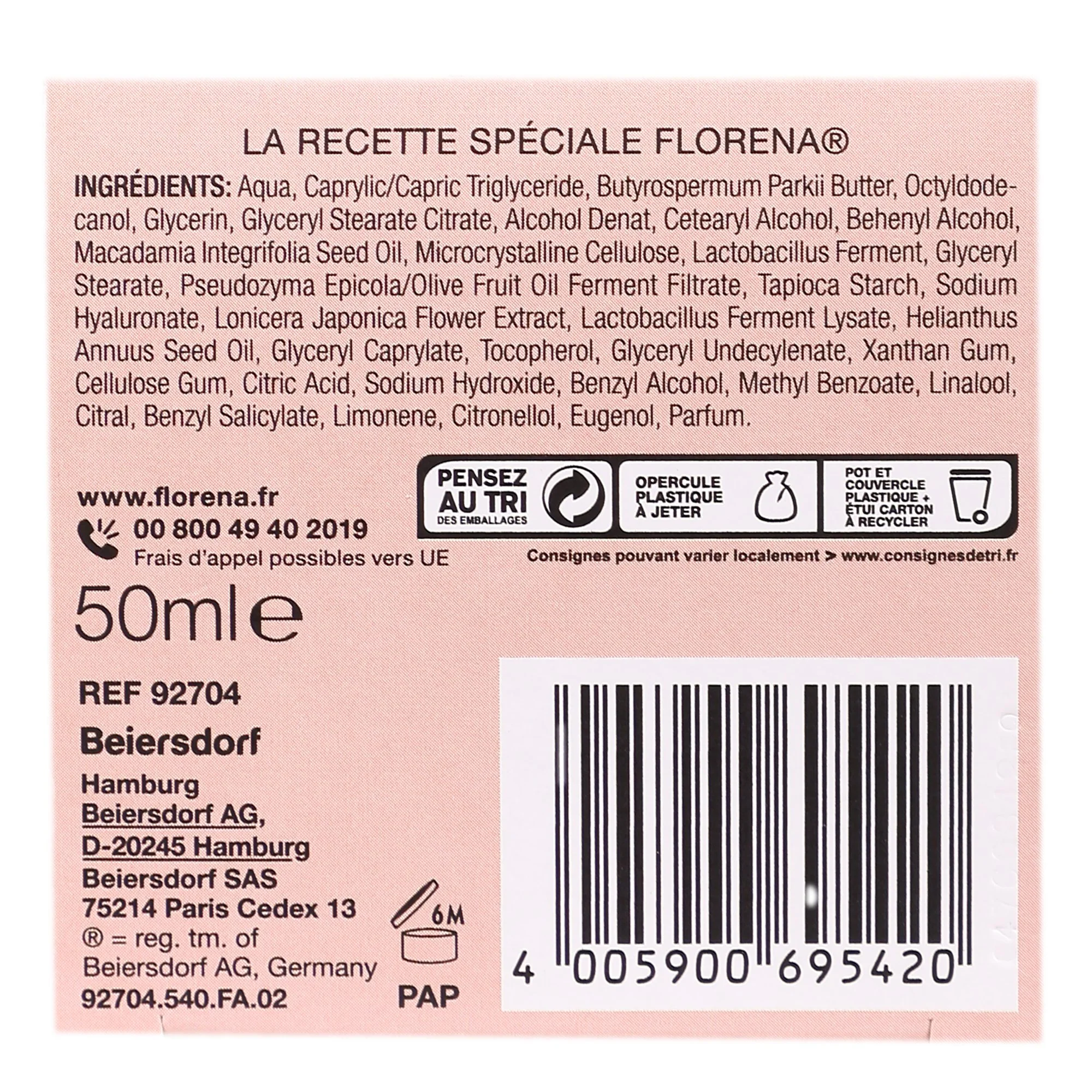 Crème de jour anti-rides au chèvrefeuille fermenté et à l'acide hyaluronique - Image 3