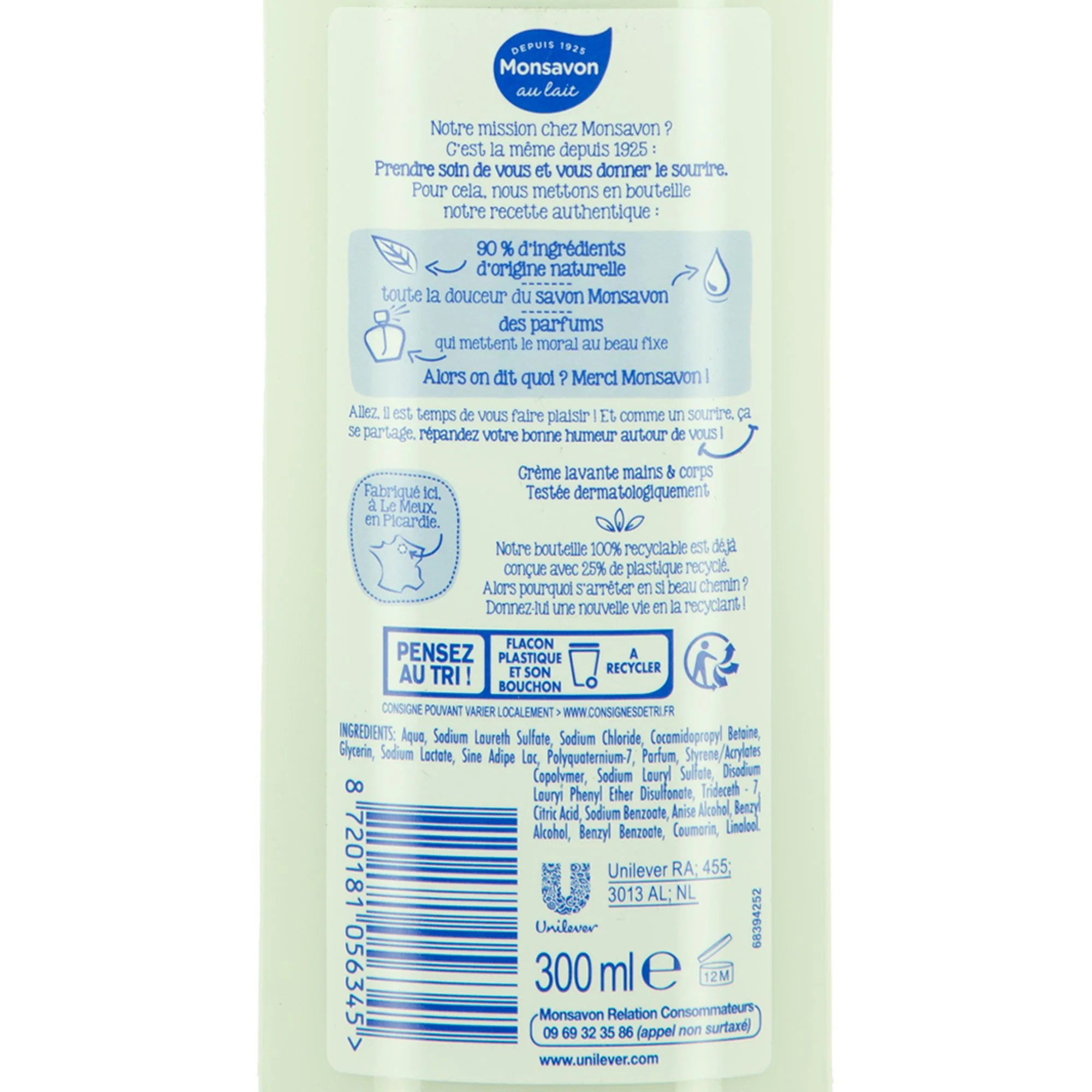 Crème lavante antibactérienne pour les mains - Image 3