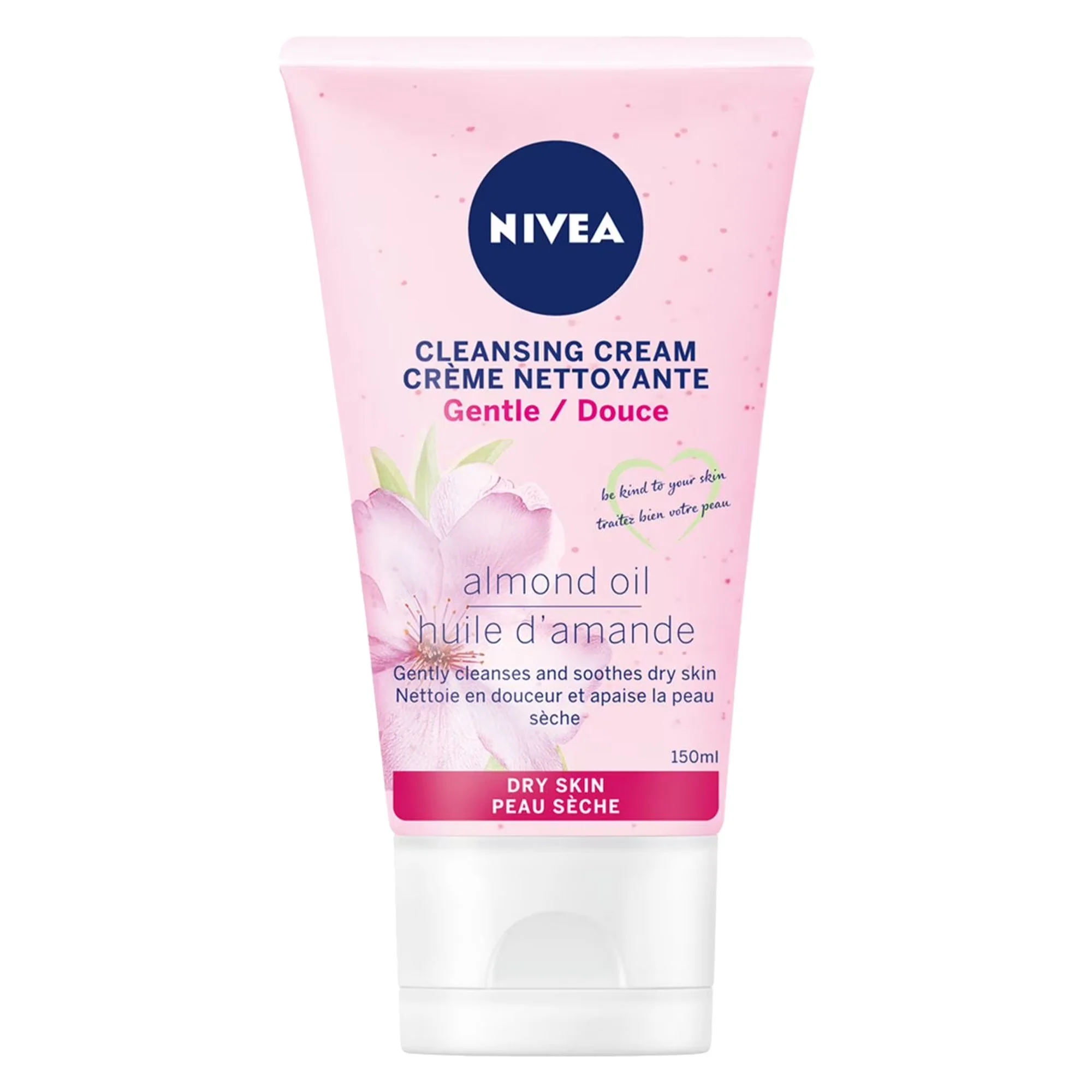 Crème nettoyante à l'huile d'amande