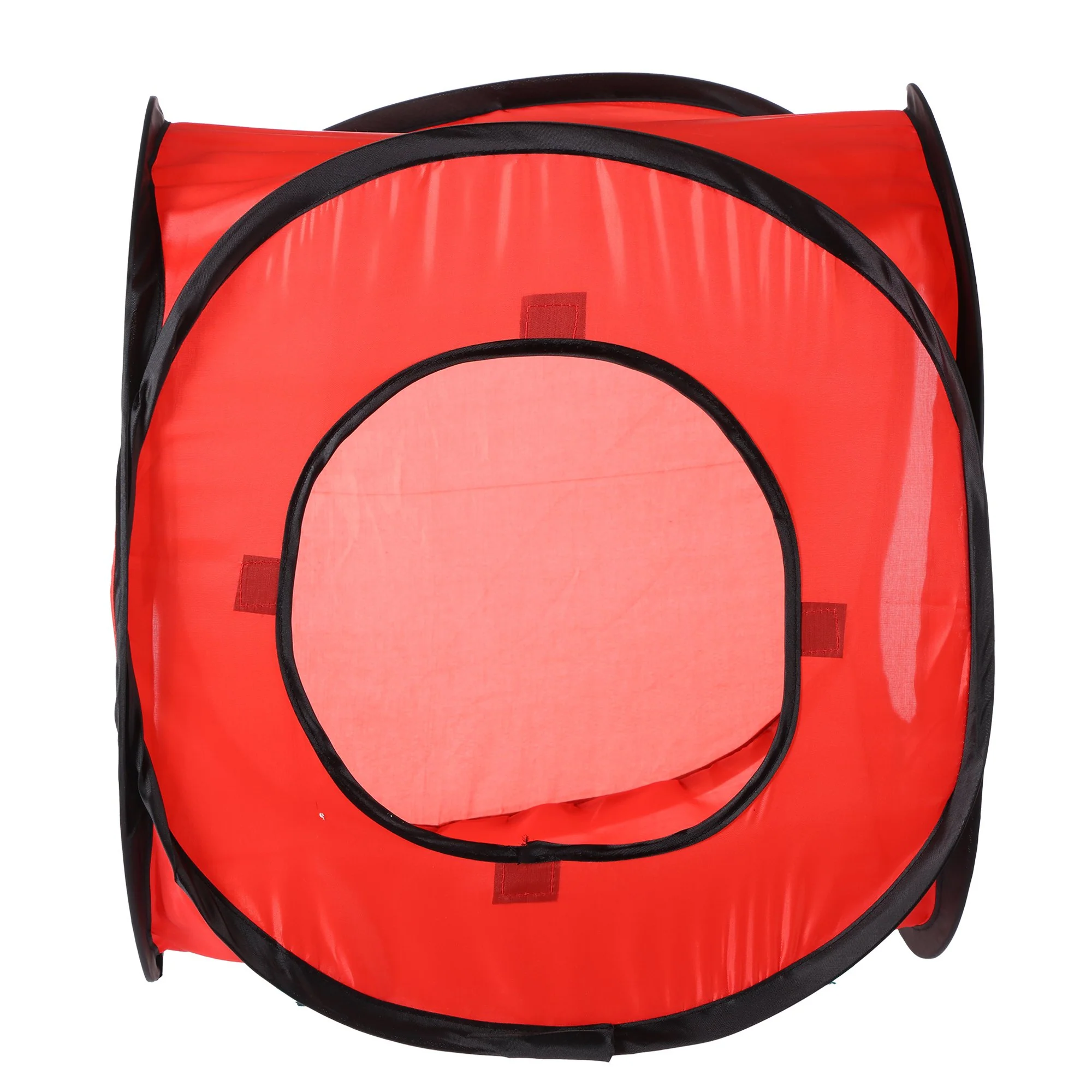 Cube de jeu pliable pour chat - Rouge - Image 2