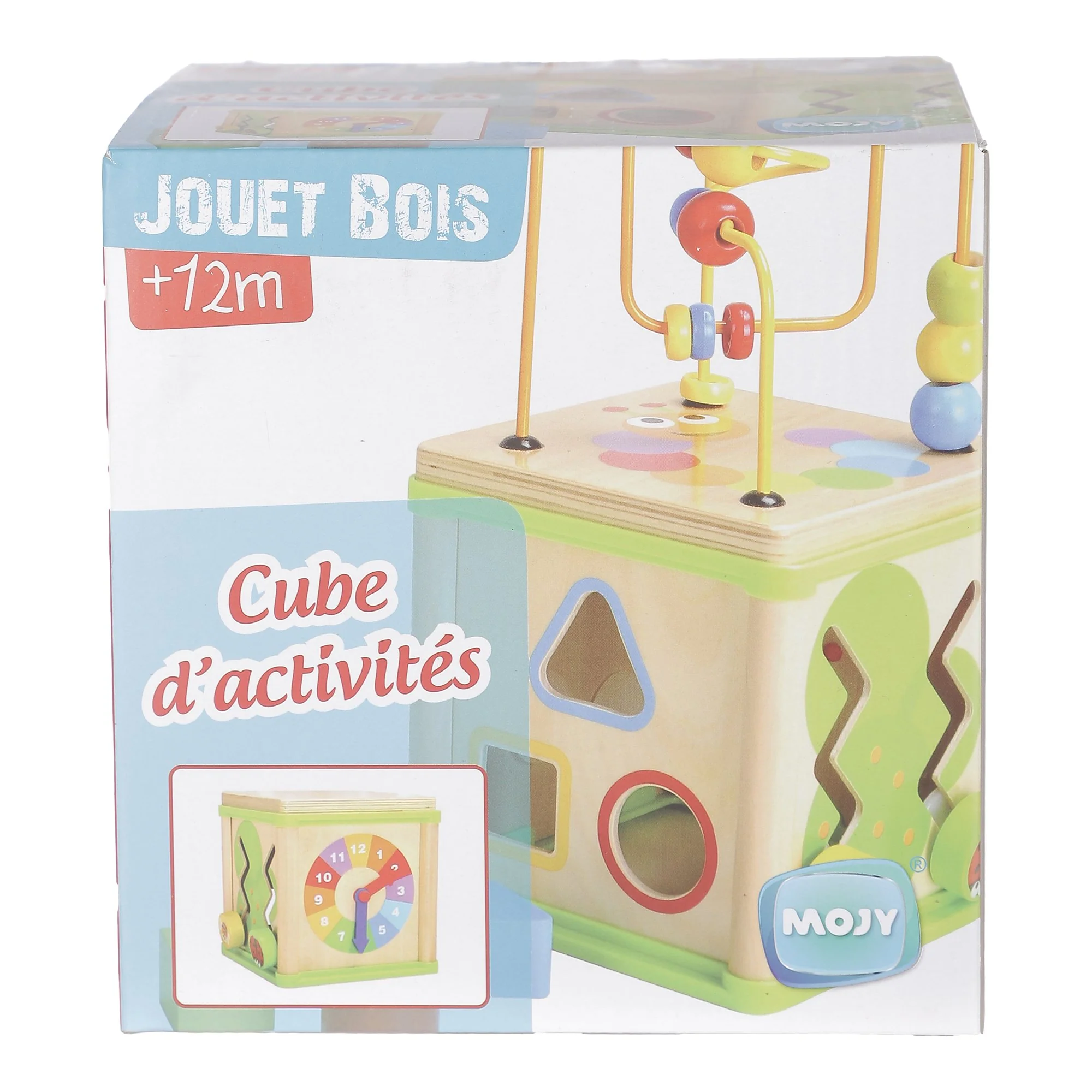 Cube en bois multi activités - Image 4