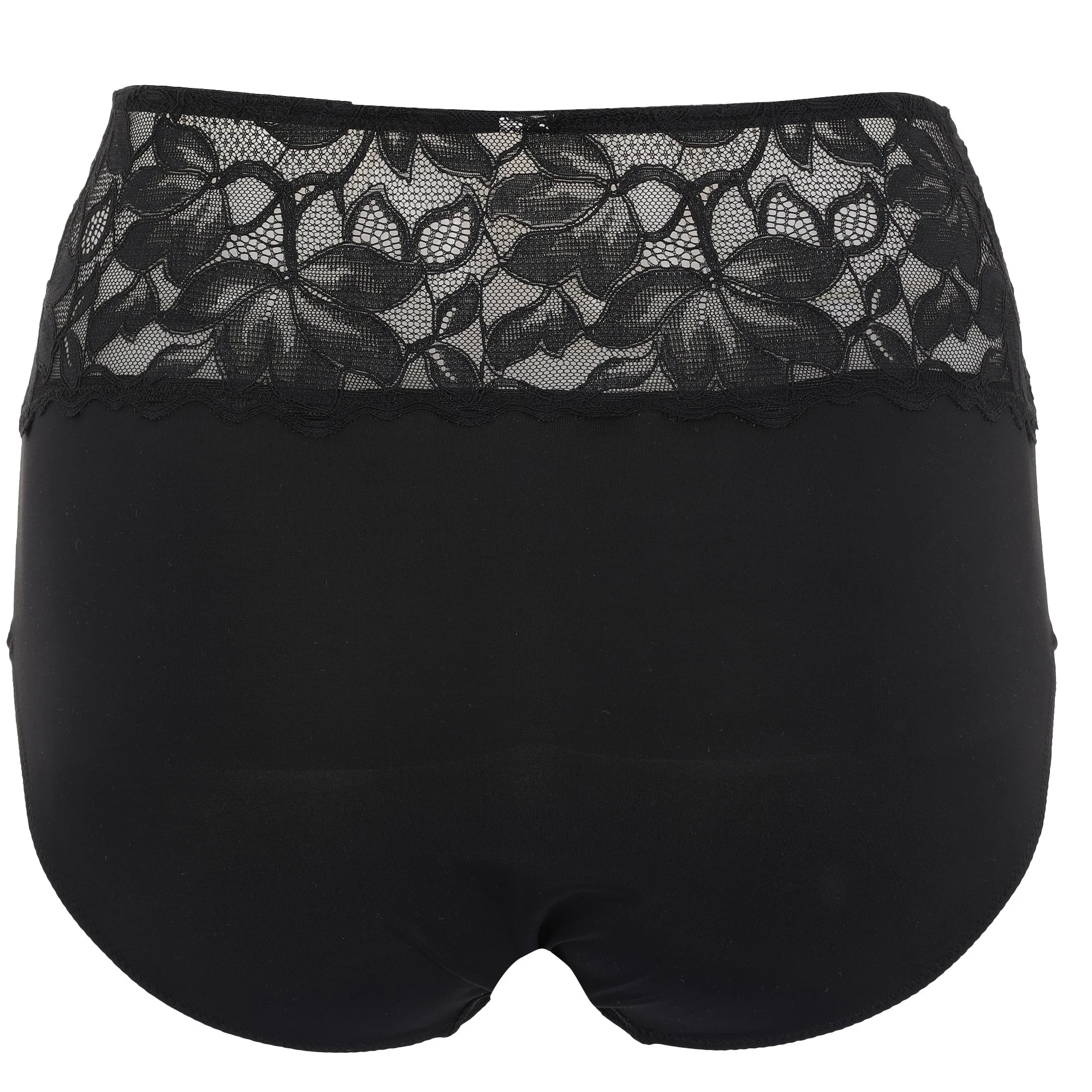 CULOTTE HAUTE DENTELLE NOIR - Image 4