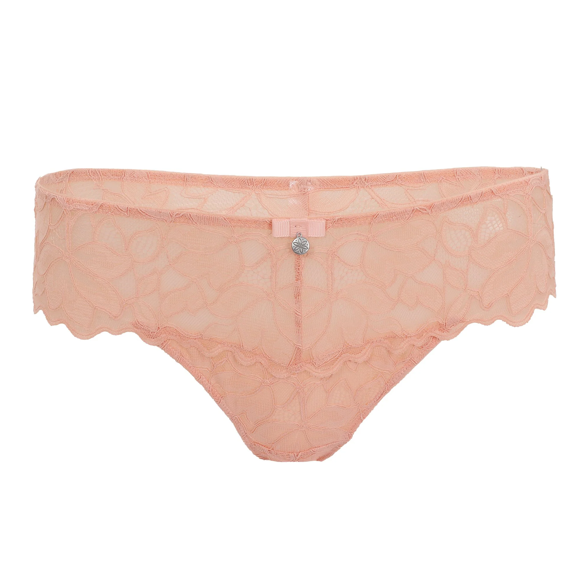 CULOTTE HAUTE DENTELLE NUDE - Image 3