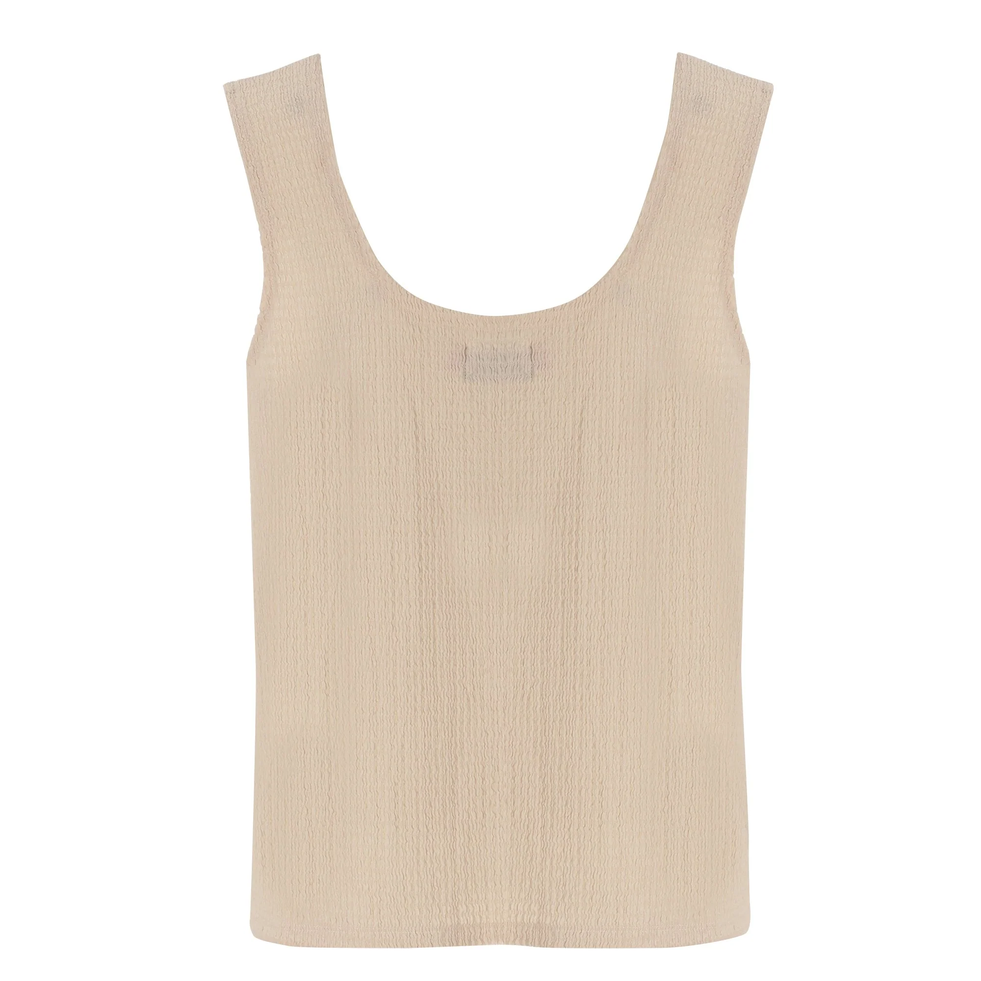 Débardeur - Beige - Image 2