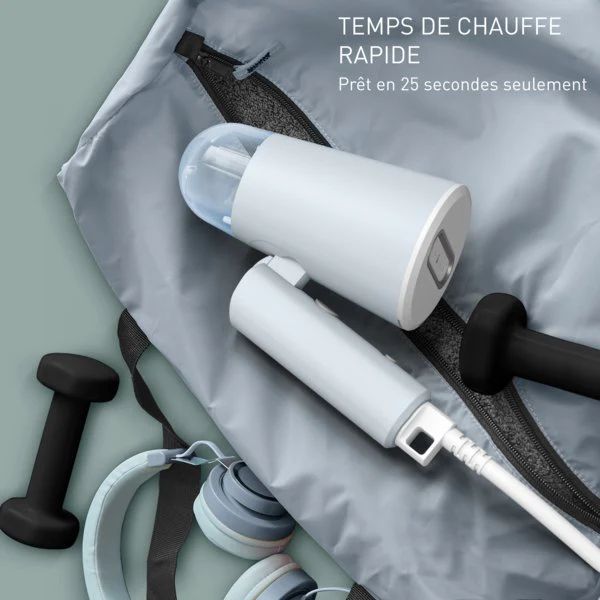 Défroisseur vapeur portable de voyage - Image 6